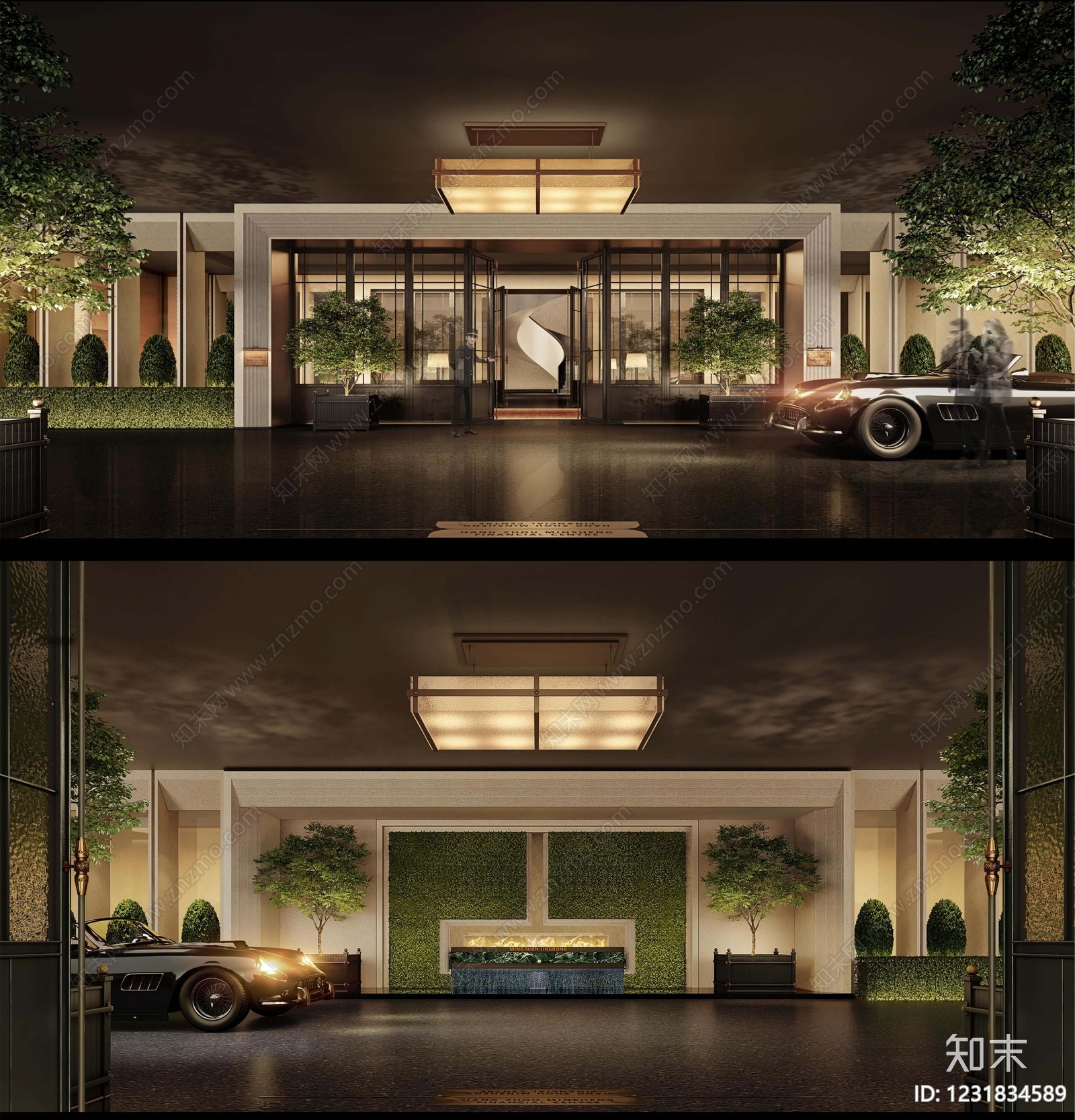 其他工装空间cad施工图下载【ID:1231834589】