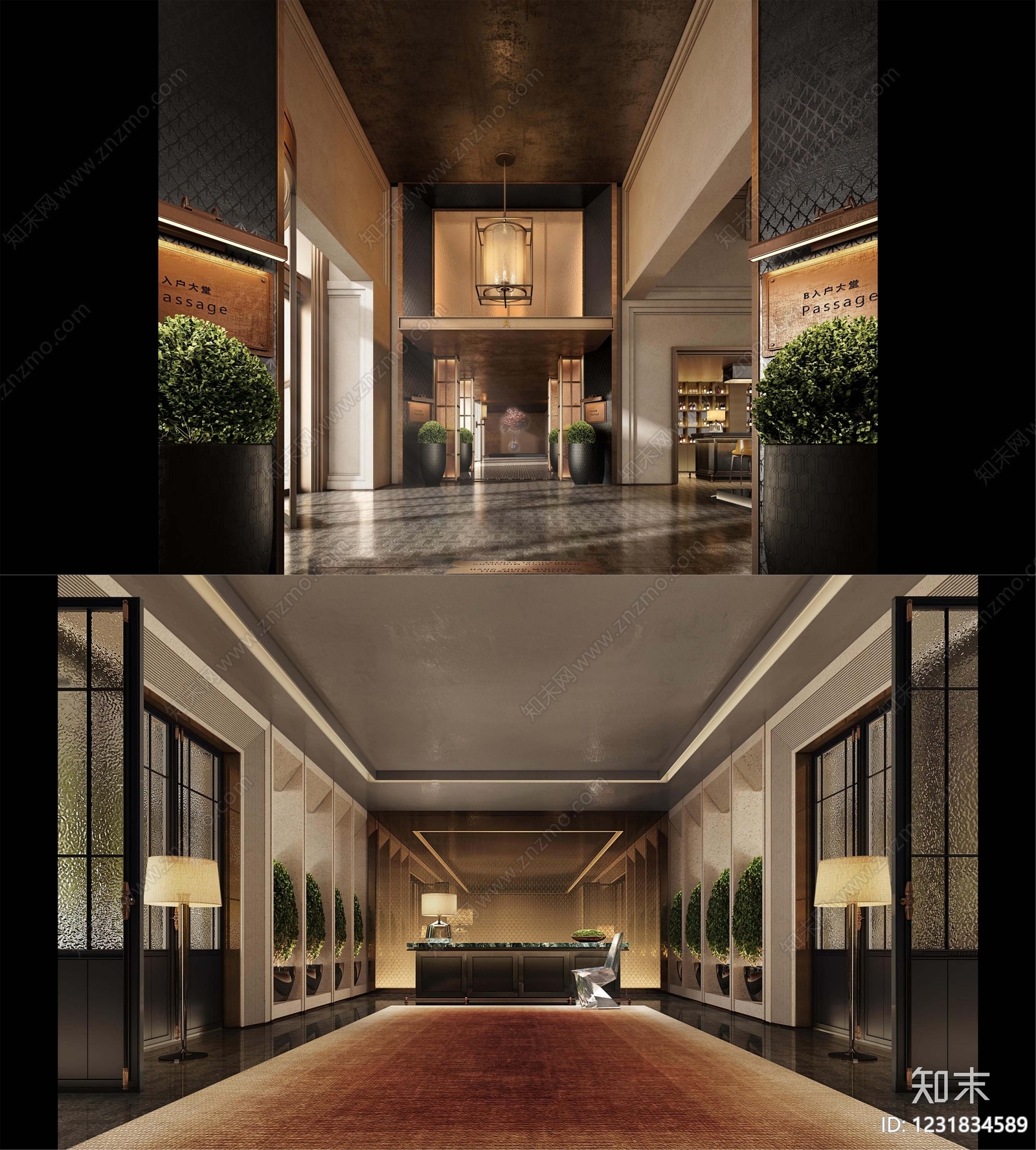其他工装空间cad施工图下载【ID:1231834589】