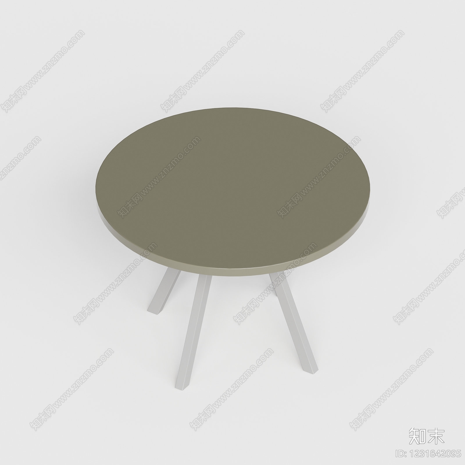 极简工作台3D模型下载【ID:1231842095】