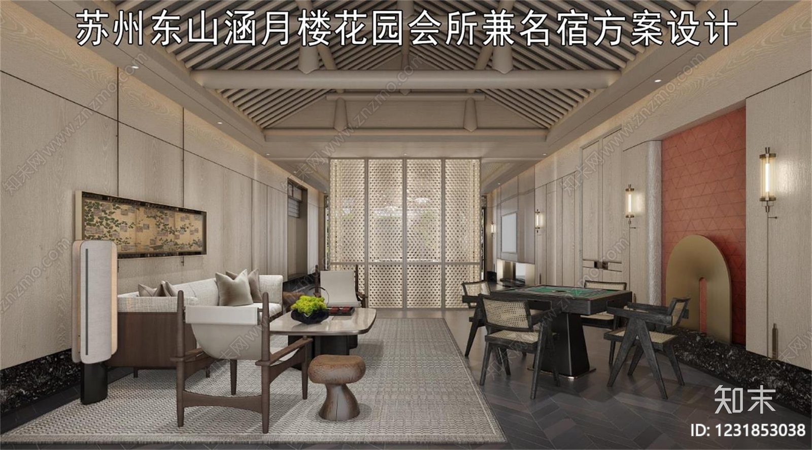 会所cad施工图下载【ID:1231853038】