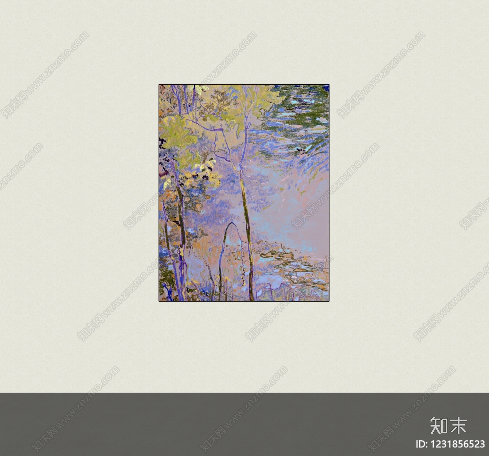 极简油画SU模型下载【ID:1231856523】