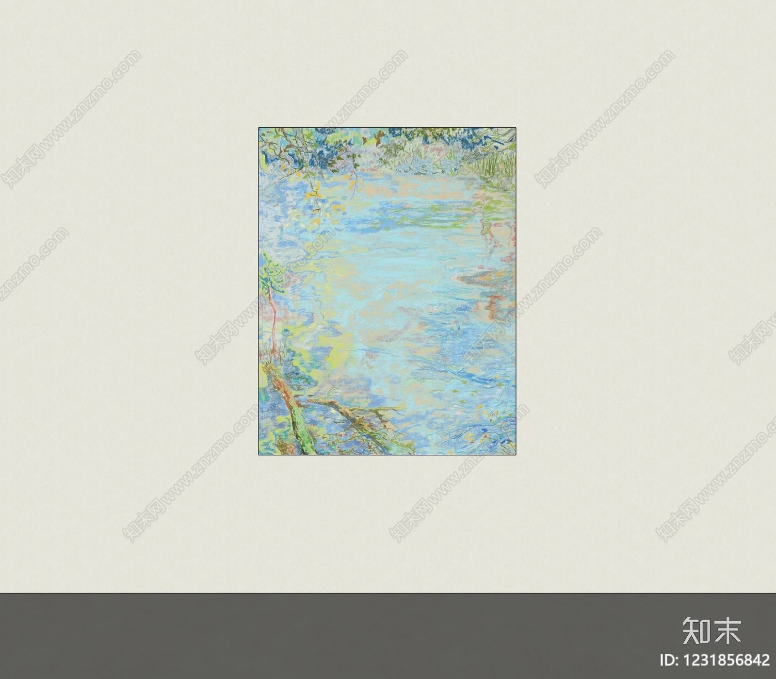 极简油画SU模型下载【ID:1231856842】