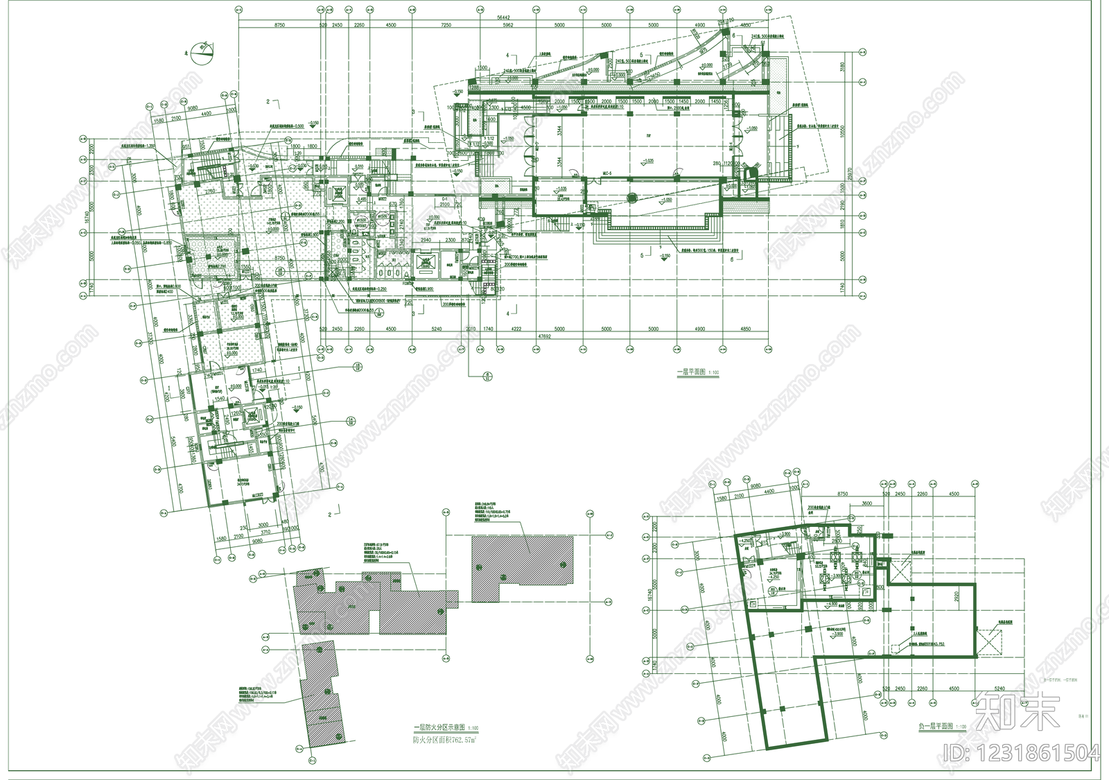其他公共建筑cad施工图下载【ID:1231861504】