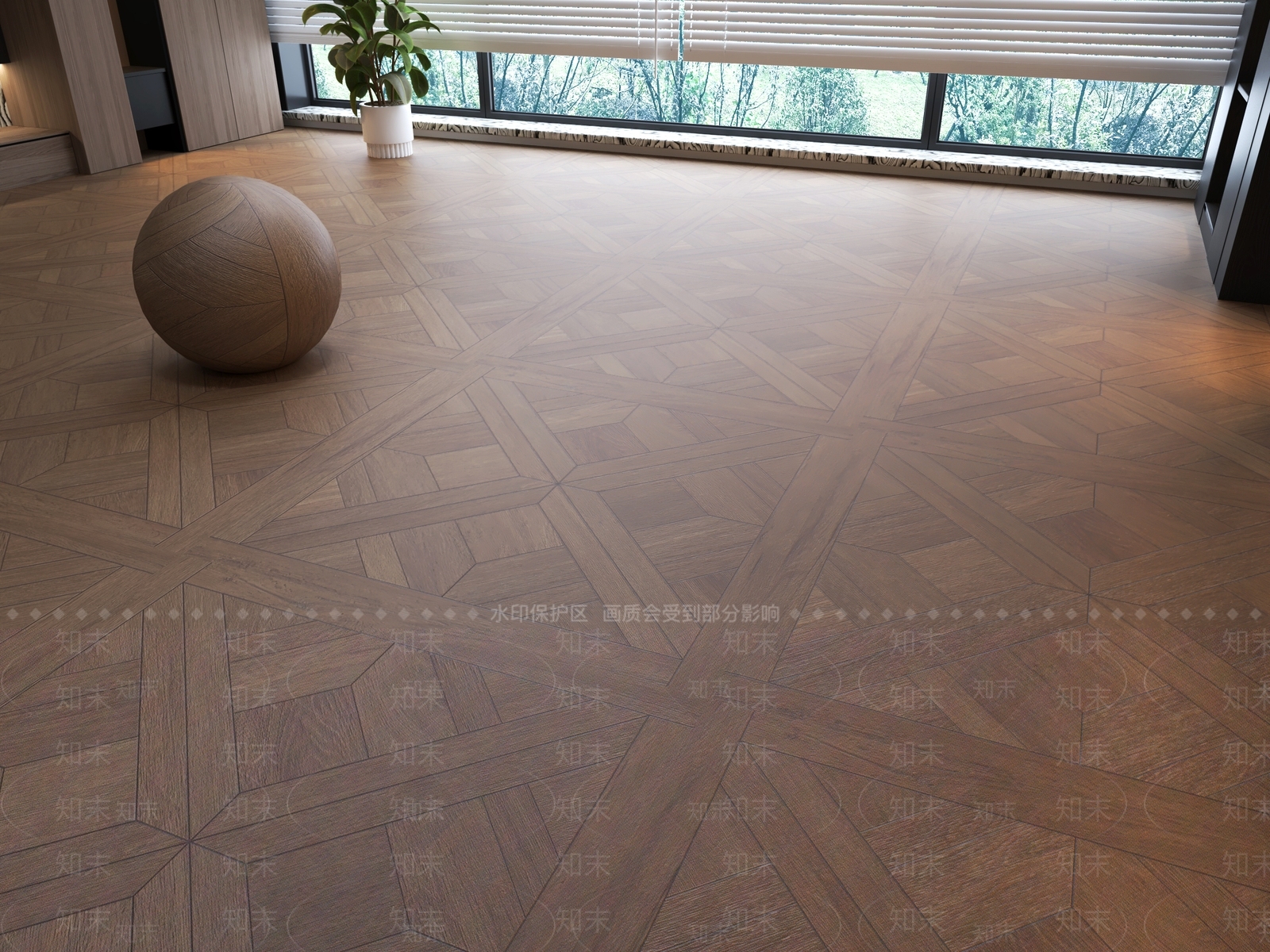现代简约材料展厅3D模型下载【ID:1231862060】