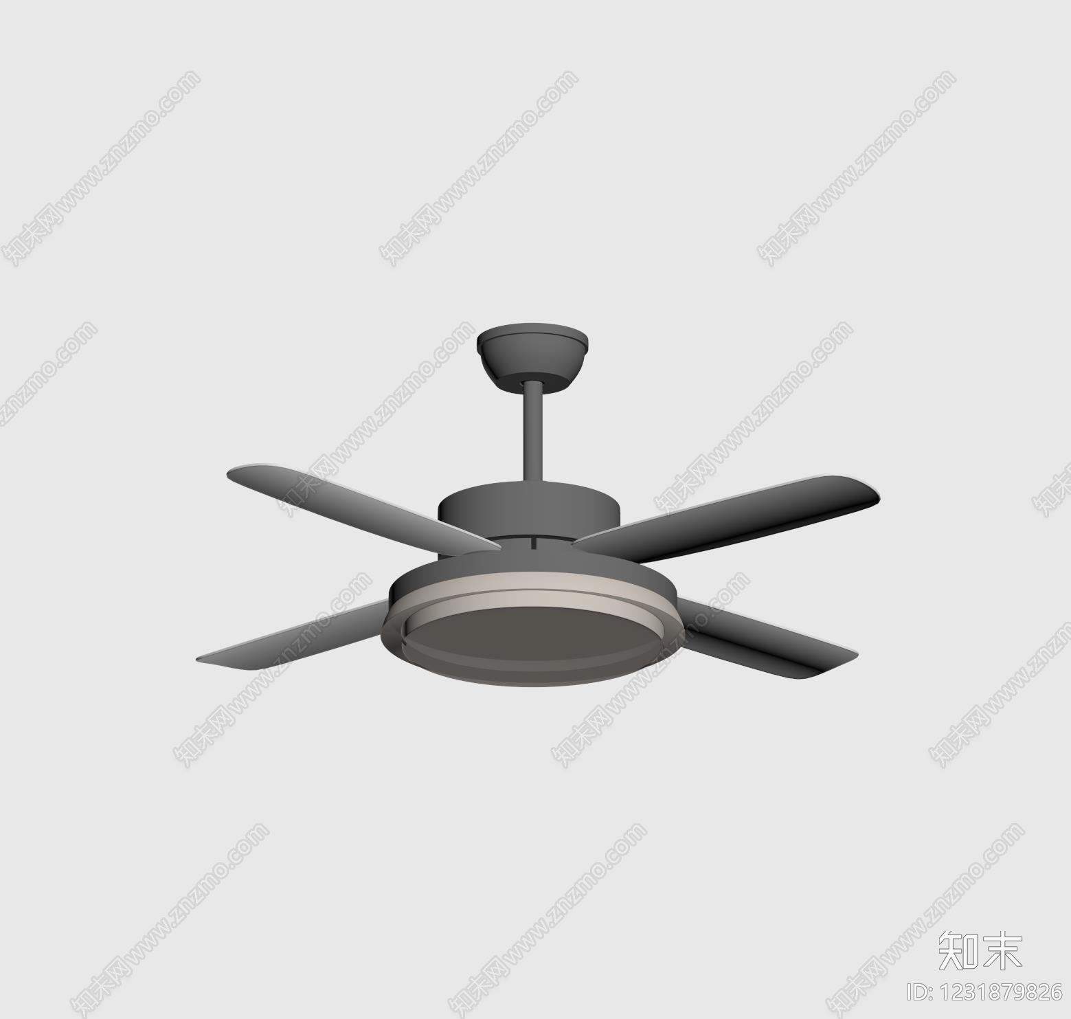 现代简约吊灯SU模型下载【ID:1231879826】