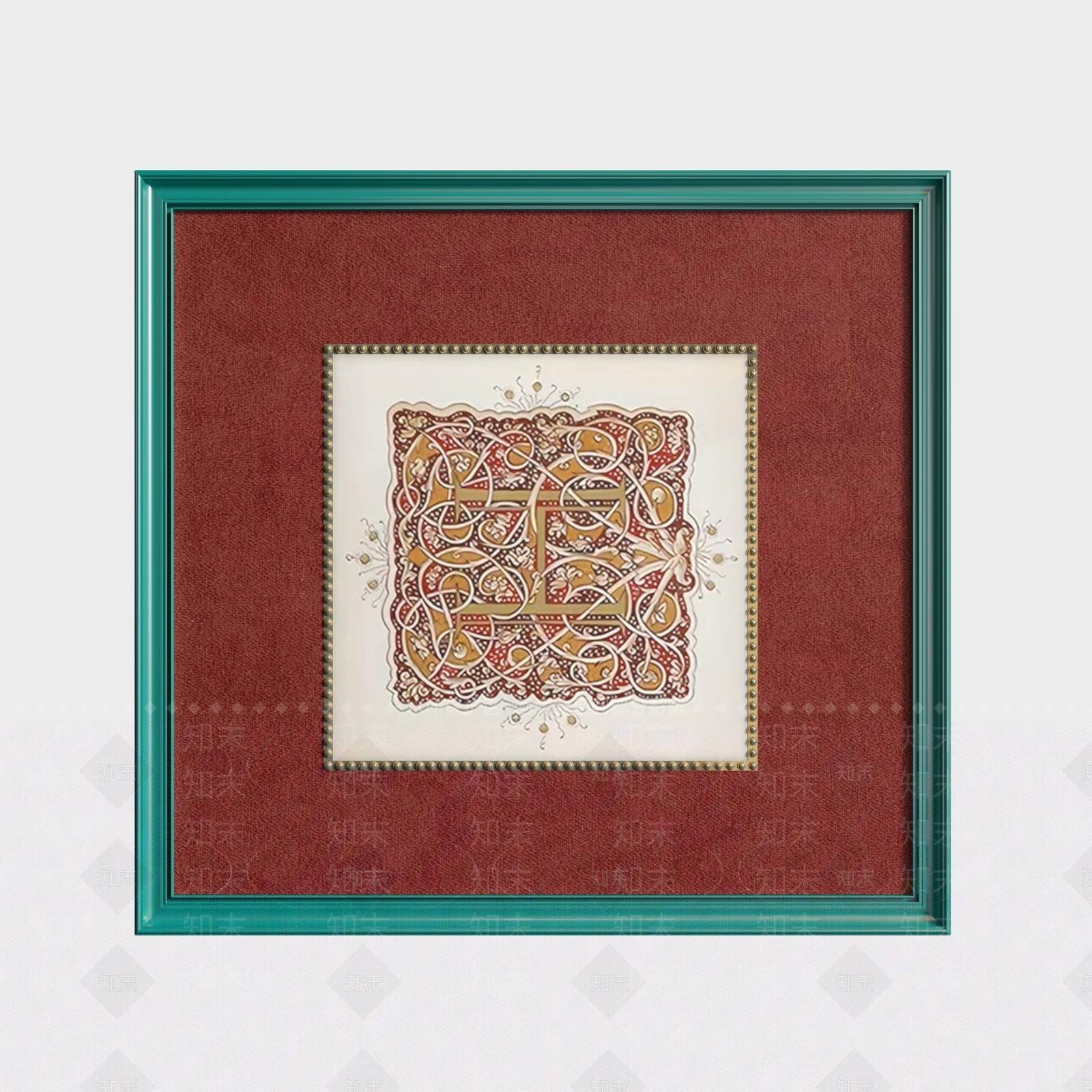 复古儿童挂画3D模型下载【ID:1231883415】