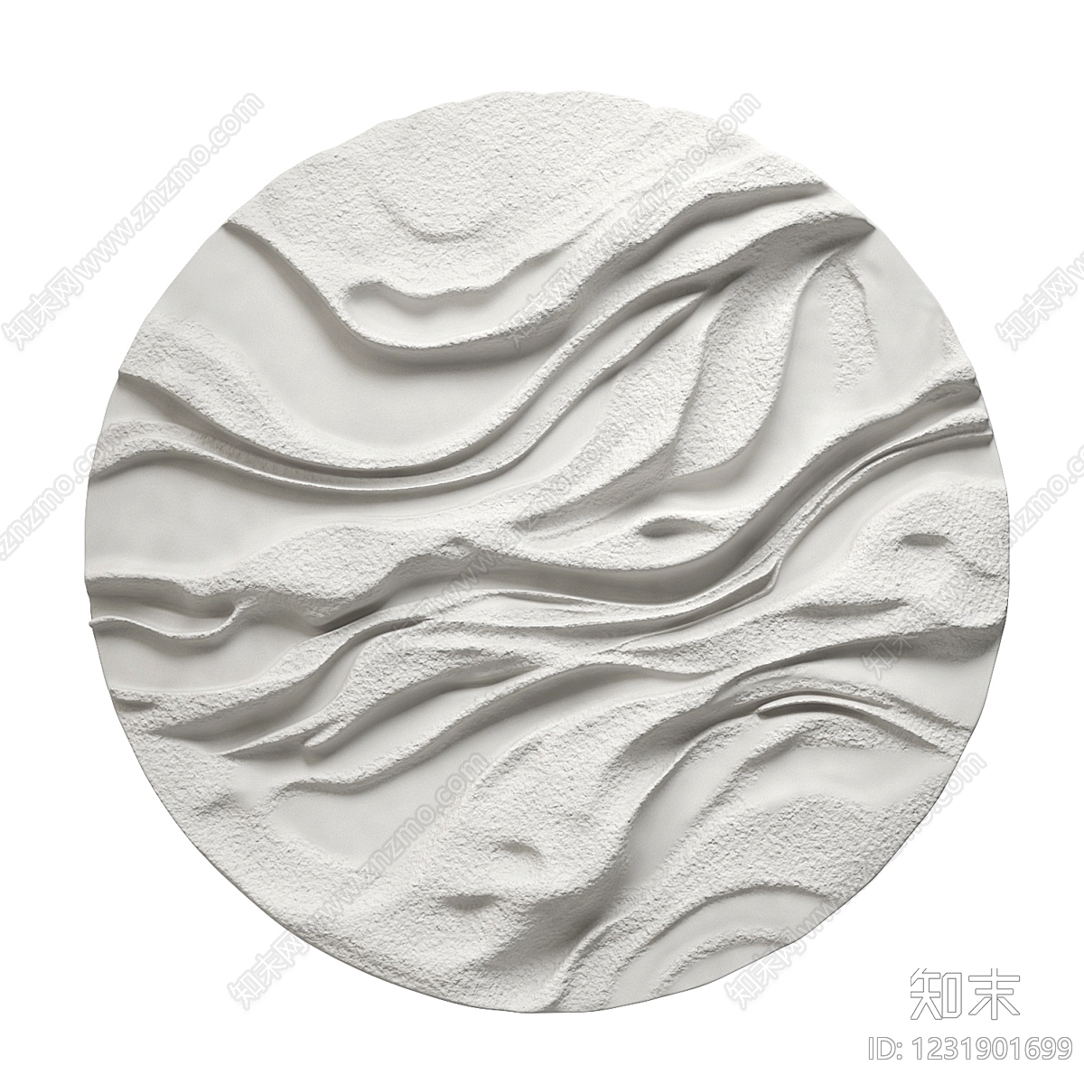 侘寂挂件3D模型下载【ID:1231901699】
