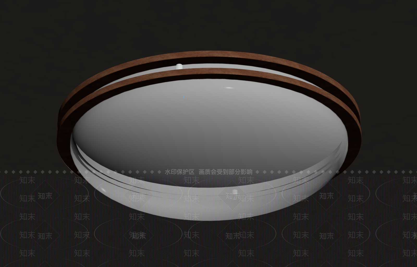 现代简约吸顶灯SU模型下载【ID:1231907179】