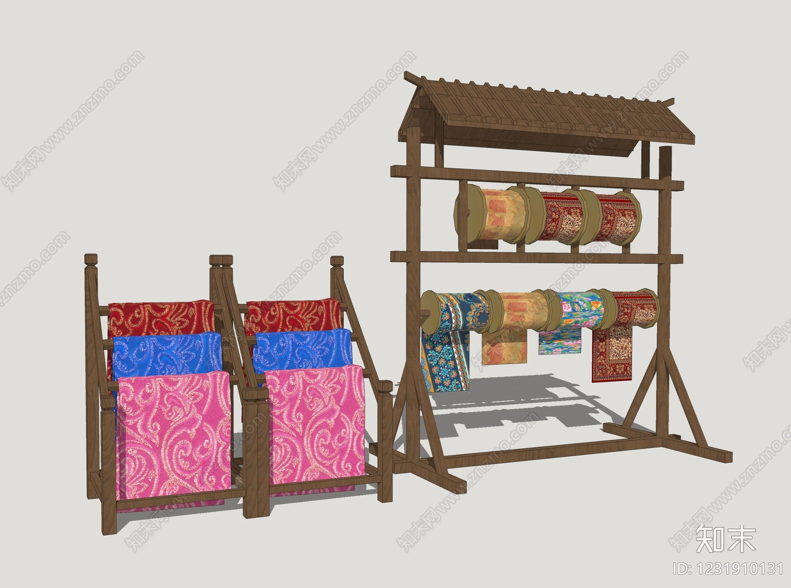 中式其他架子SU模型下载【ID:1231910131】