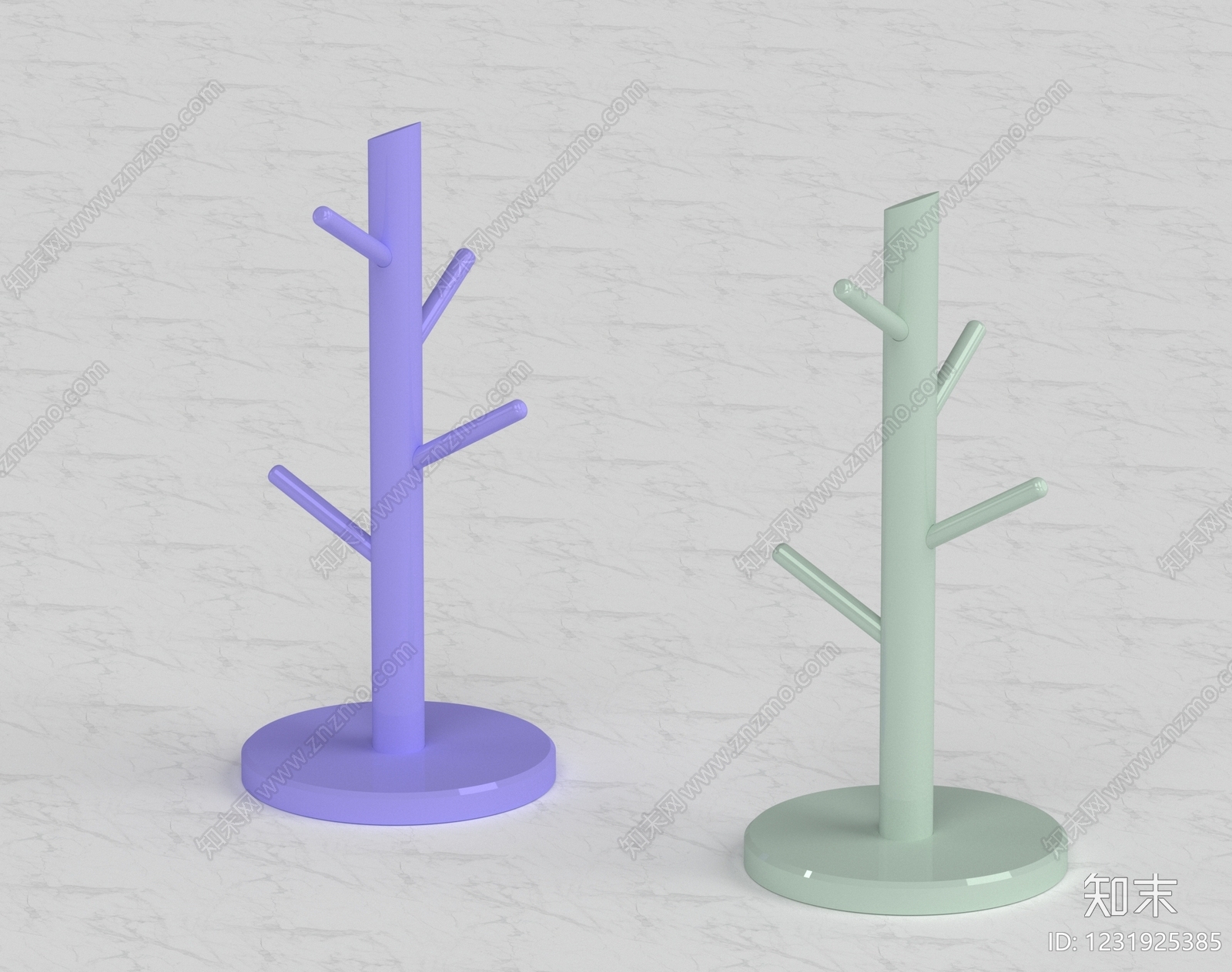 极简晾衣架3D模型下载【ID:1231925385】