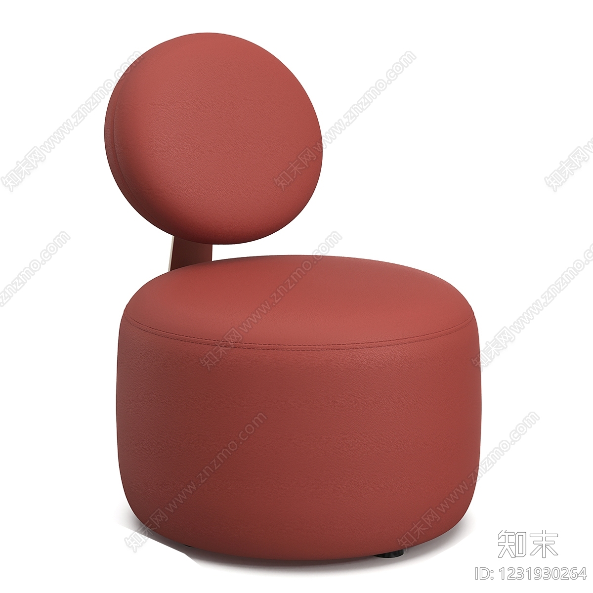 现代简约休闲椅3D模型下载【ID:1231930264】