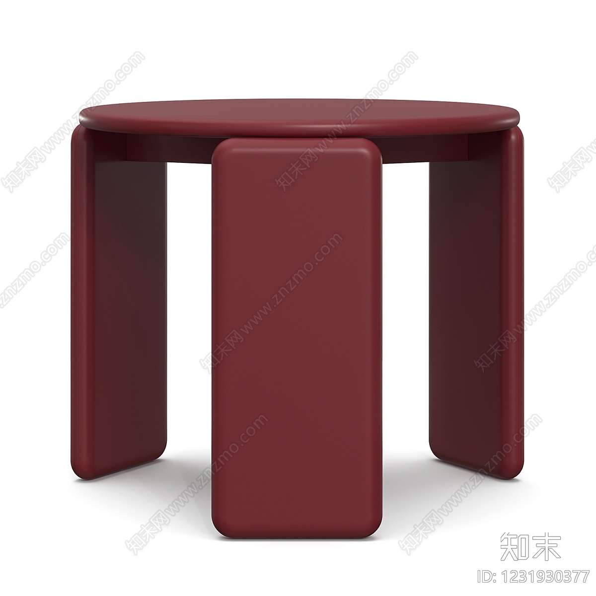 现代简约边几3D模型下载【ID:1231930377】
