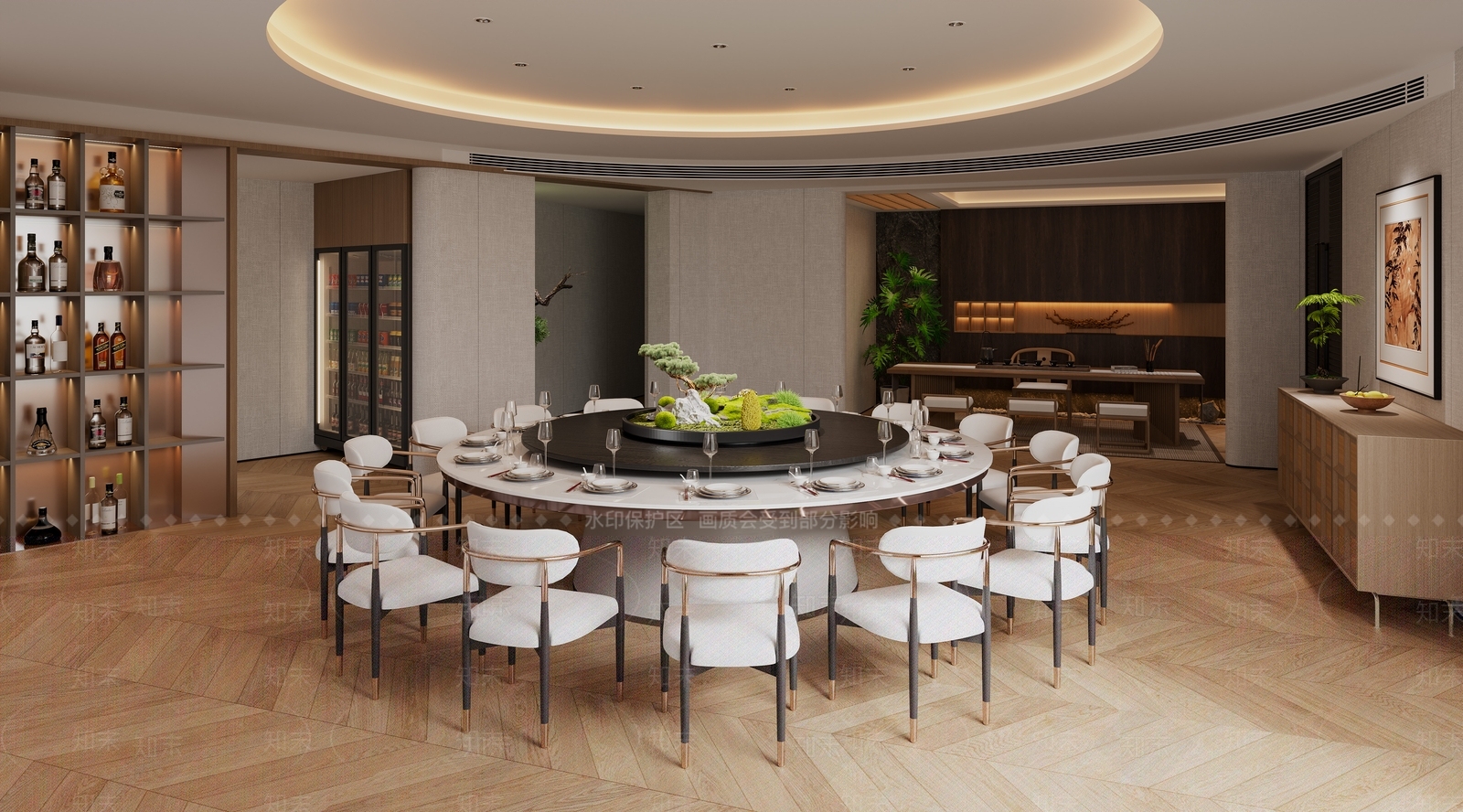 包厢3D模型下载【ID:1231938226】