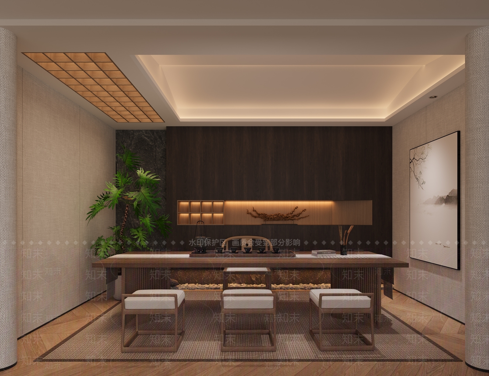 包厢3D模型下载【ID:1231938226】