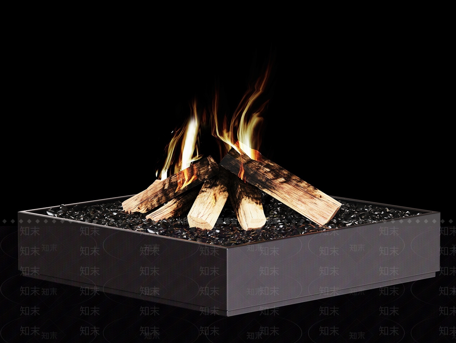 现代简约艺术装置3D模型下载【ID:1231940180】