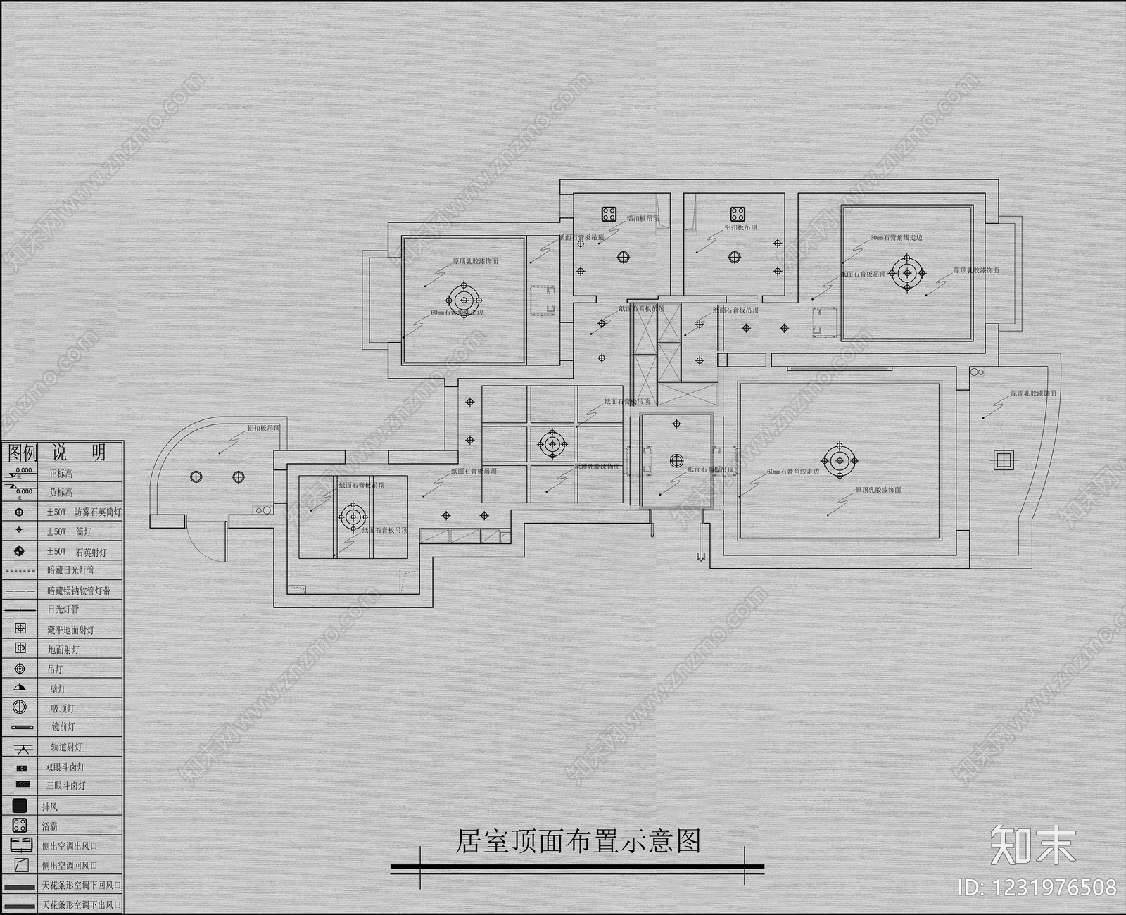 公寓cad施工图下载【ID:1231976508】