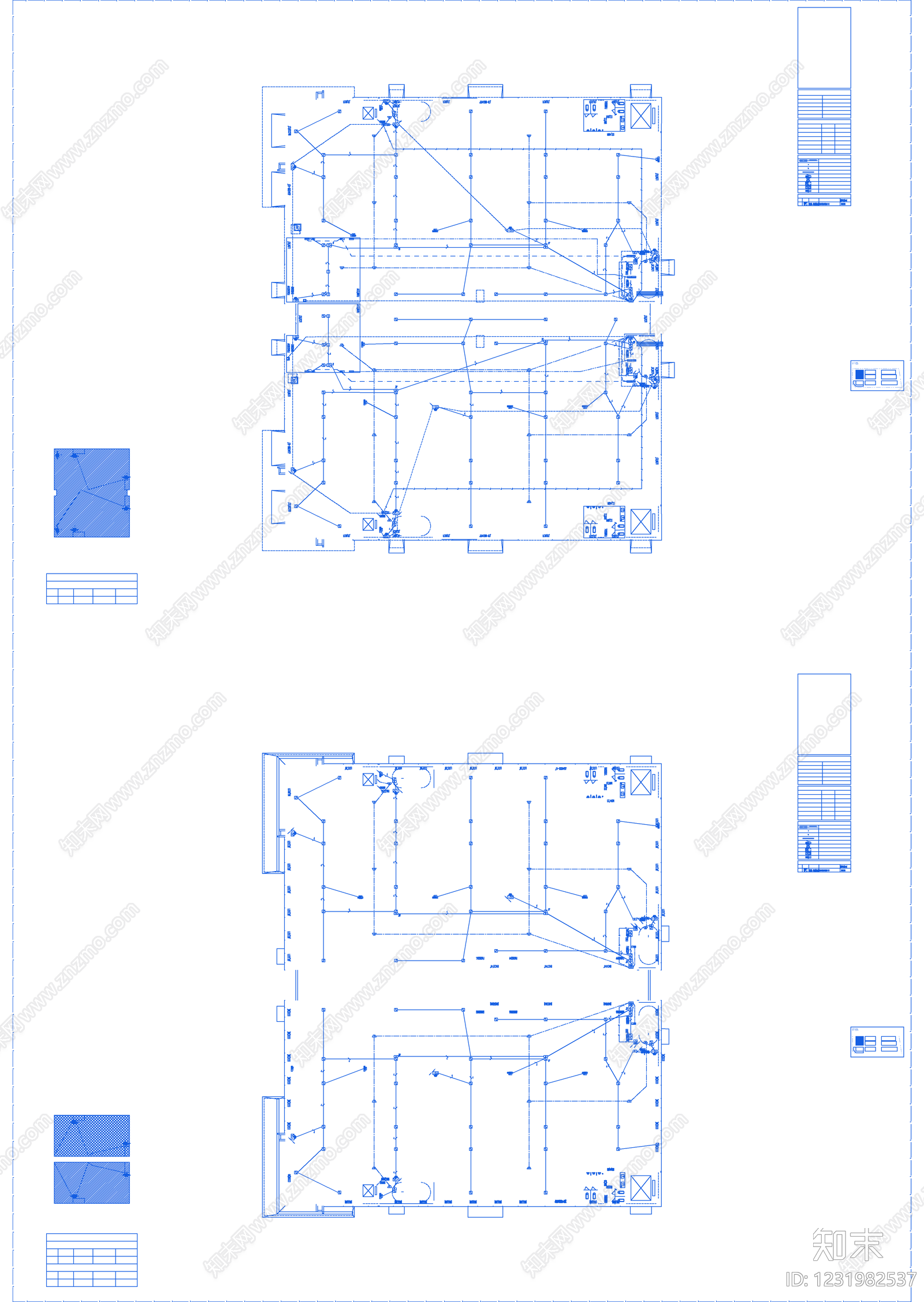 照明系统cad施工图下载【ID:1231982537】