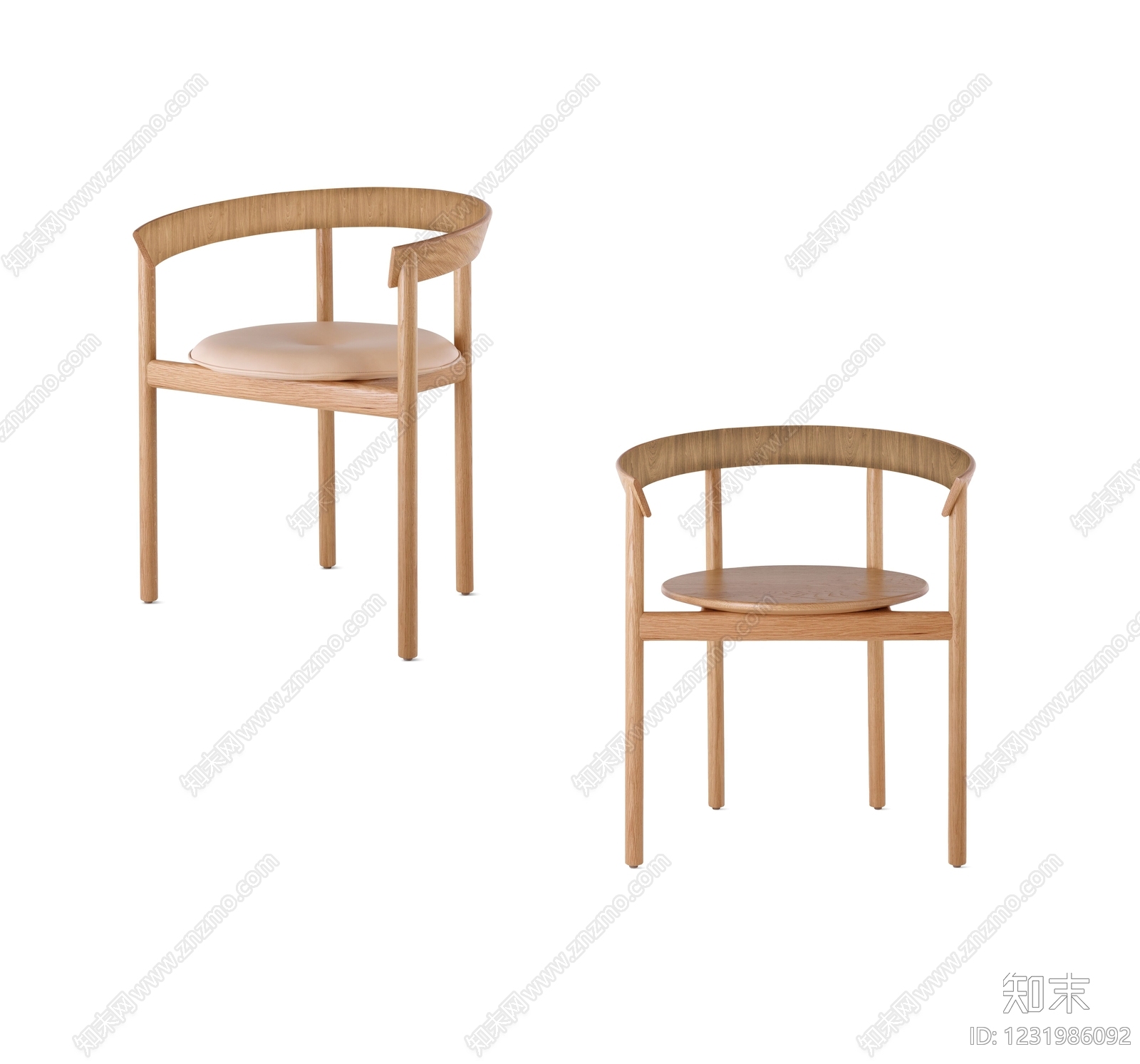 原木风餐椅SU模型下载【ID:1231986092】