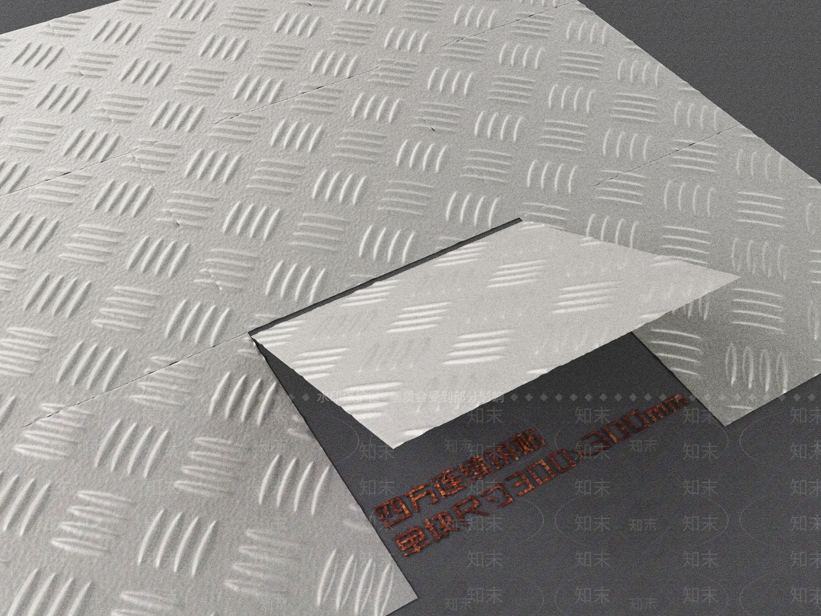 工业风地面拼花3D模型下载【ID:1232013623】