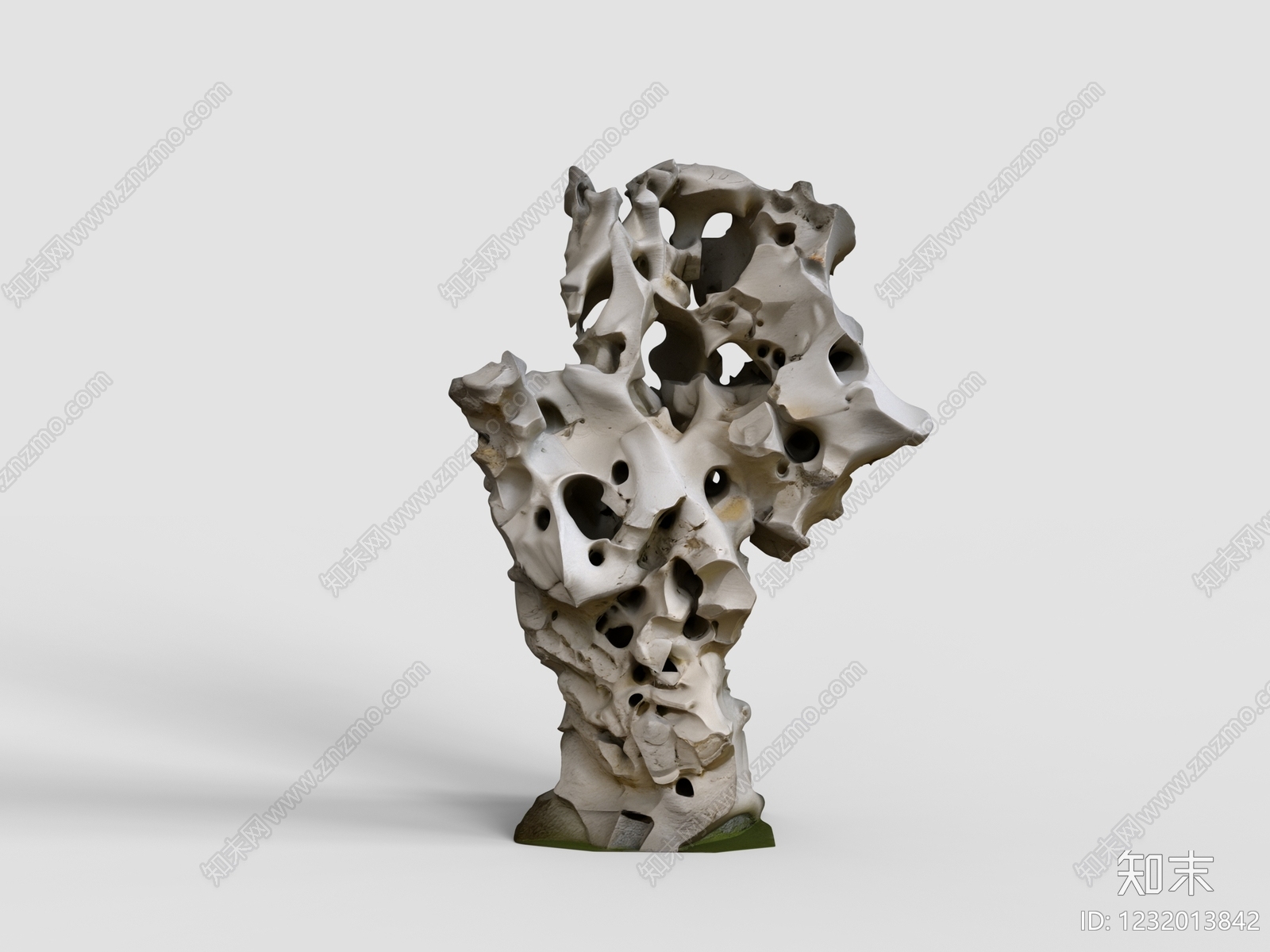 中式雕塑摆件3D模型下载【ID:1232013842】