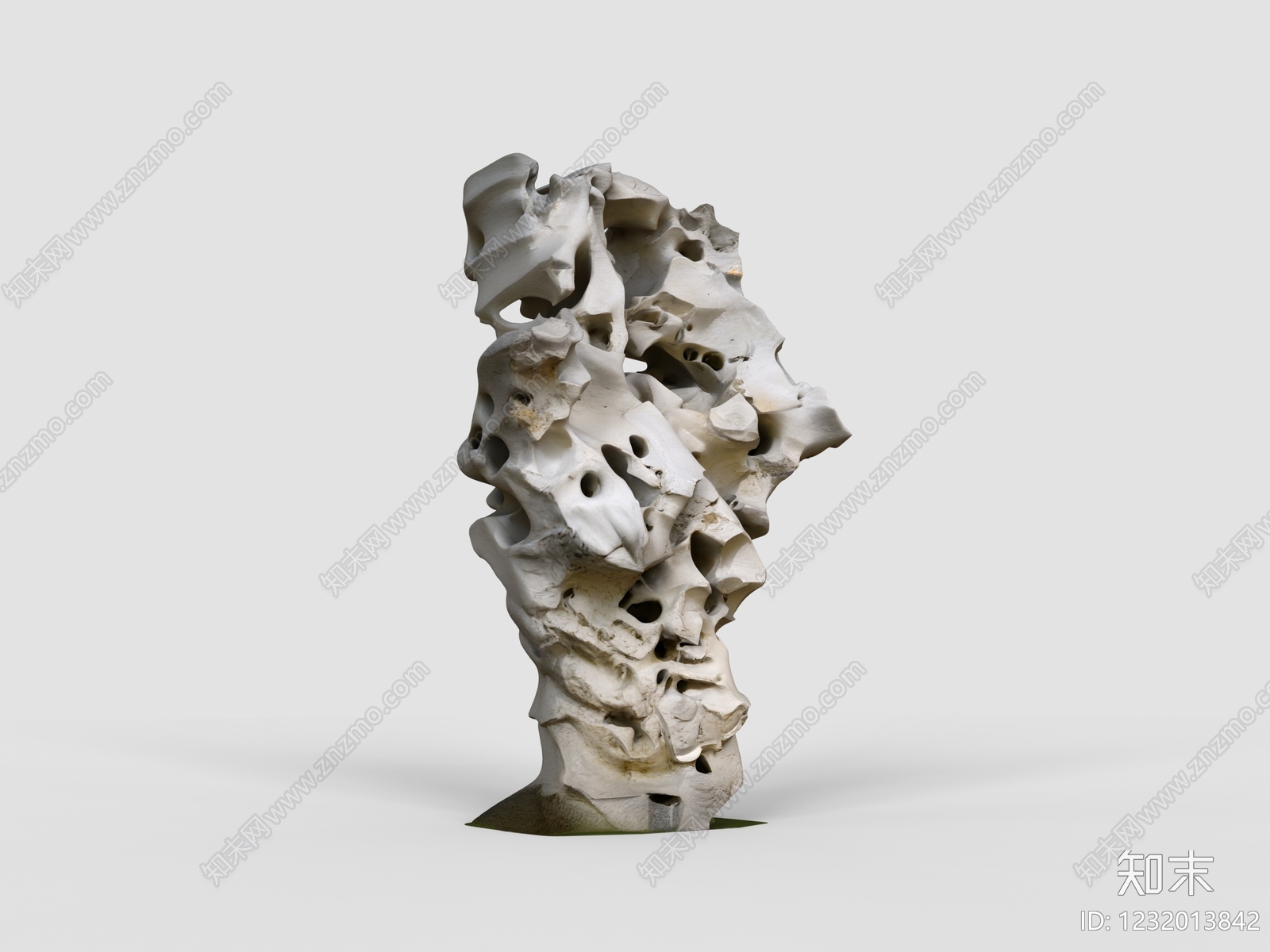 中式雕塑摆件3D模型下载【ID:1232013842】