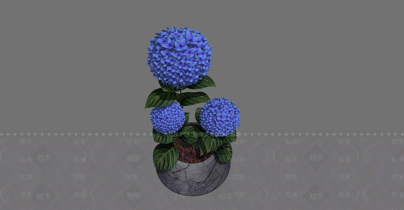 侘寂盆栽SU模型下载【ID:1232017090】