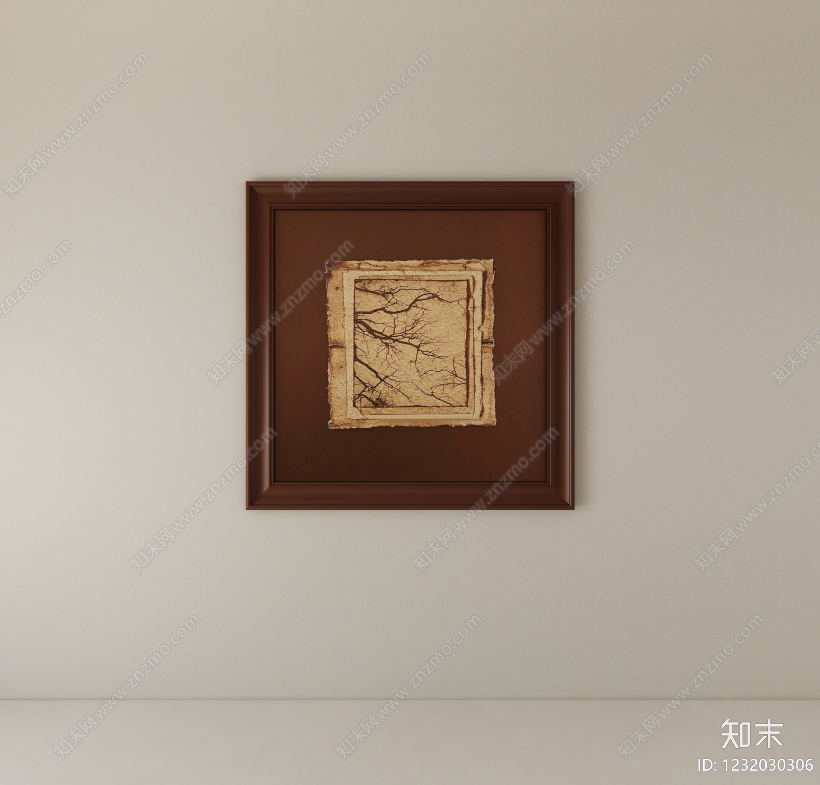 复古画框SU模型下载【ID:1232030306】