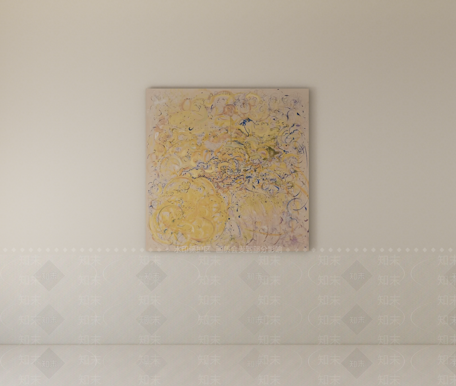 极简抽象画SU模型下载【ID:1232040459】