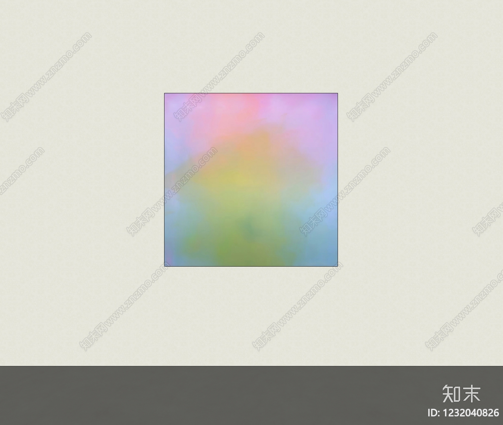 极简抽象画SU模型下载【ID:1232040826】