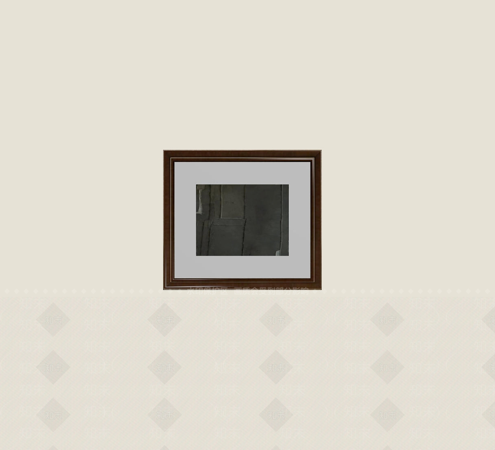 极简抽象画SU模型下载【ID:1232050977】