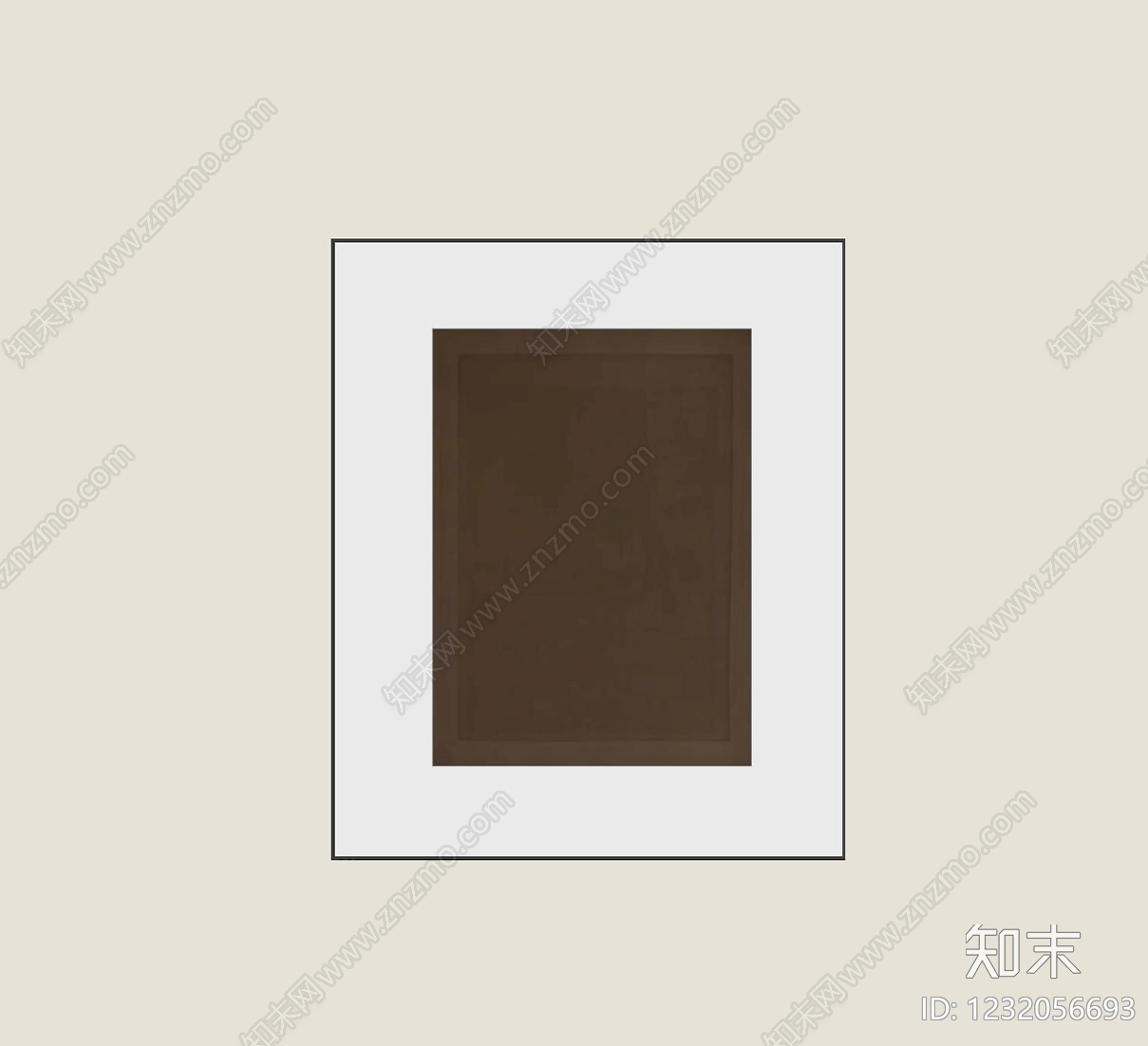 极简抽象画SU模型下载【ID:1232056693】