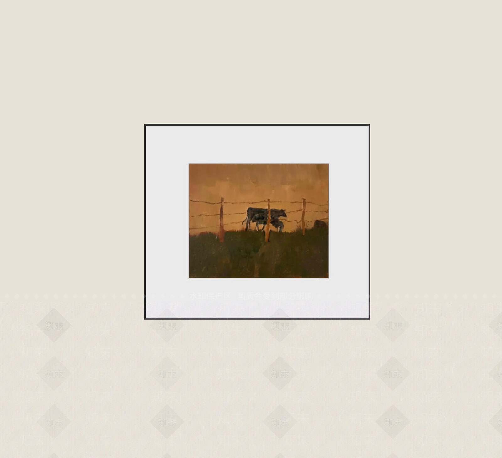 极简抽象画SU模型下载【ID:1232058627】