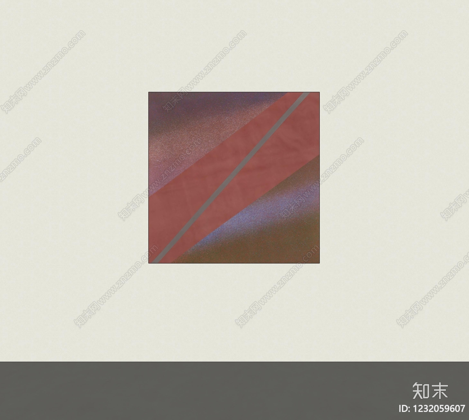 极简抽象画SU模型下载【ID:1232059607】