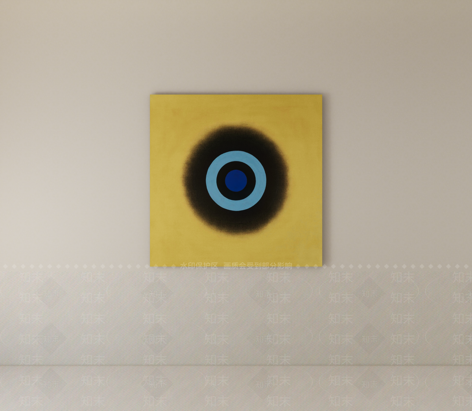 极简抽象画SU模型下载【ID:1232060079】