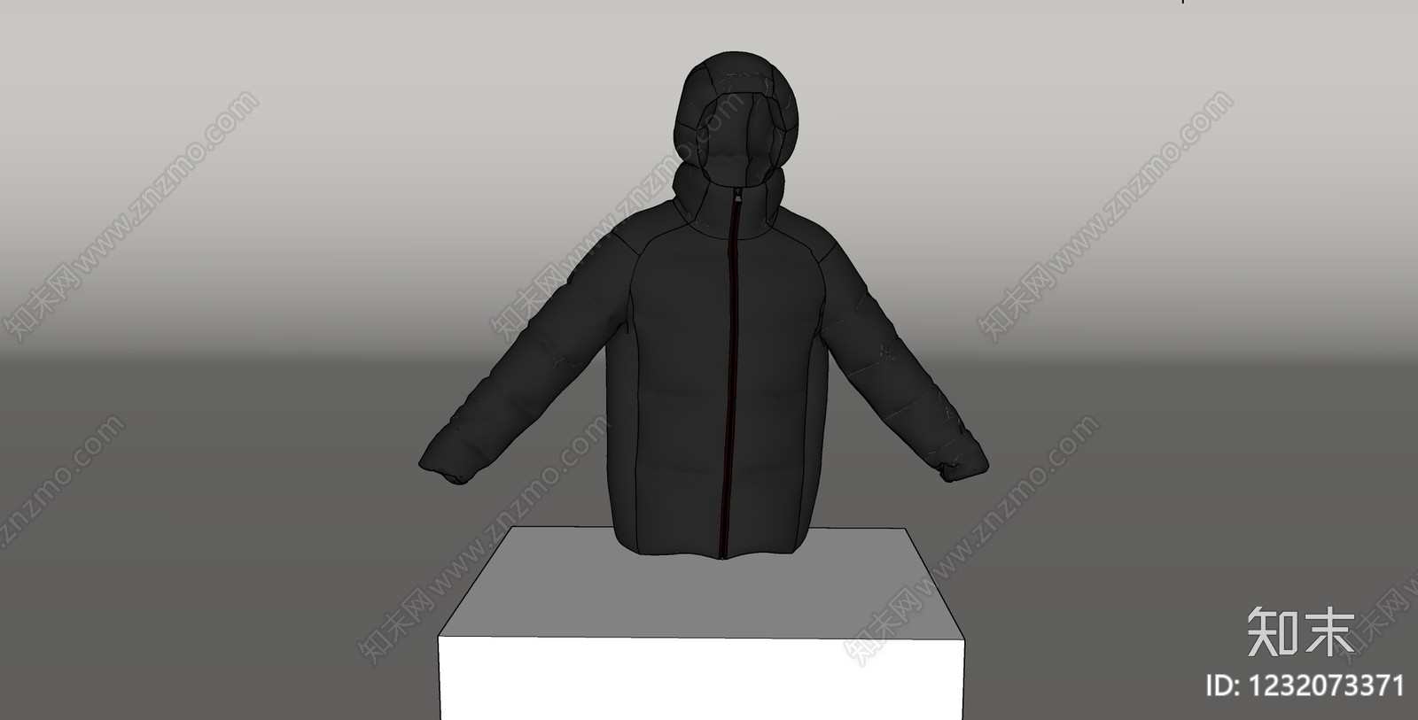 极简衣服SU模型下载【ID:1232073371】