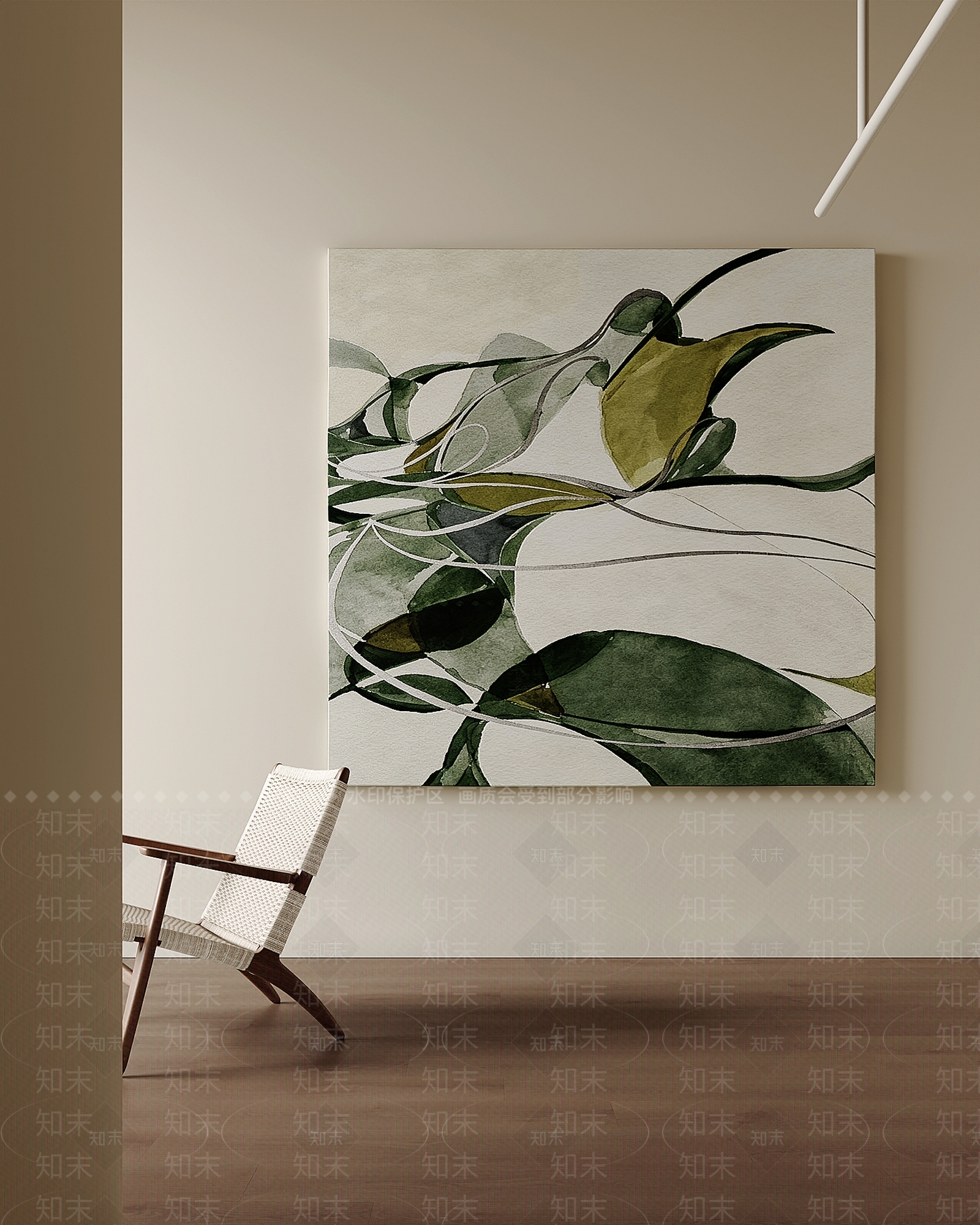 极简挂画SU模型下载【ID:1232080563】