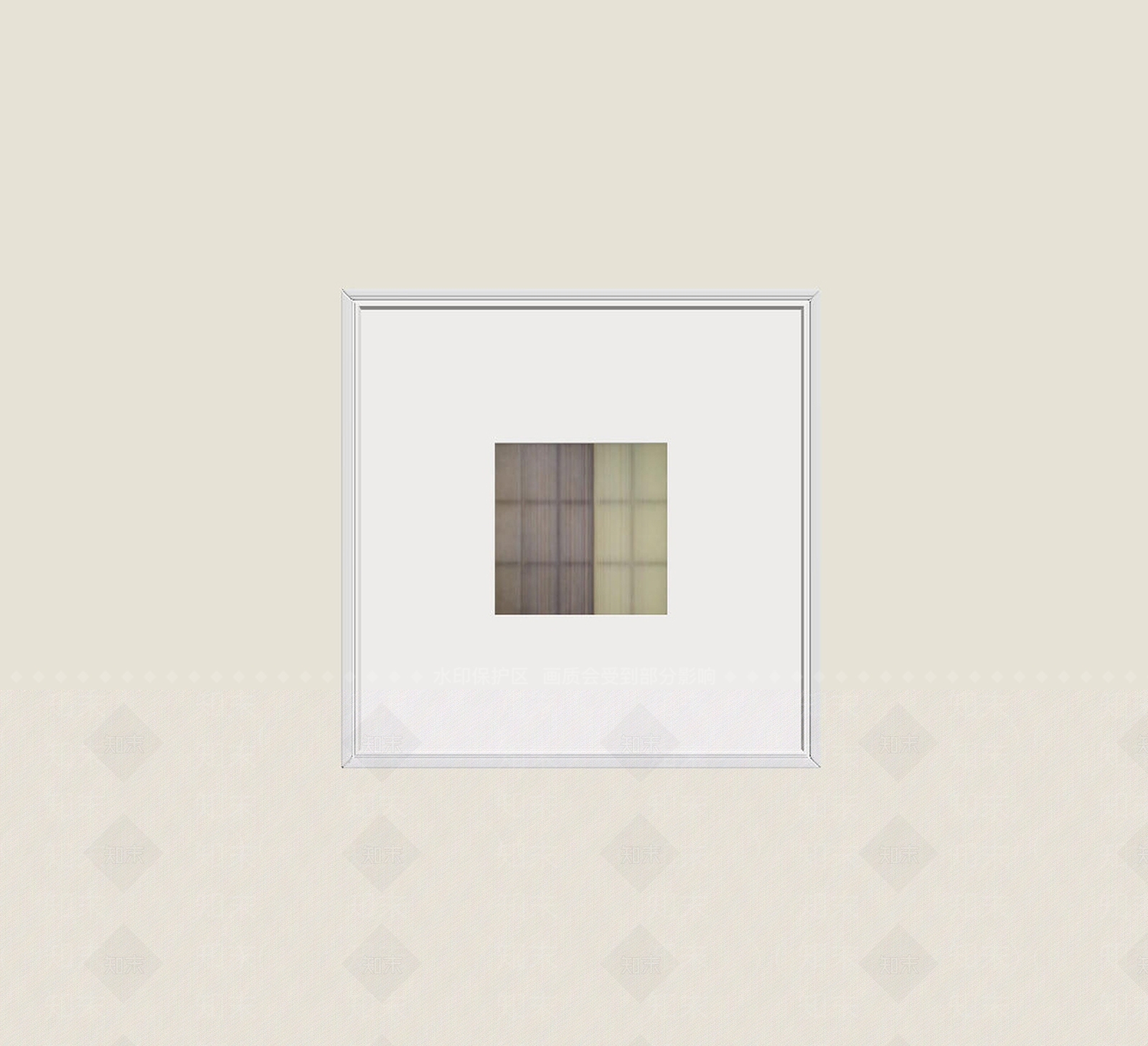 极简抽象画SU模型下载【ID:1232083641】