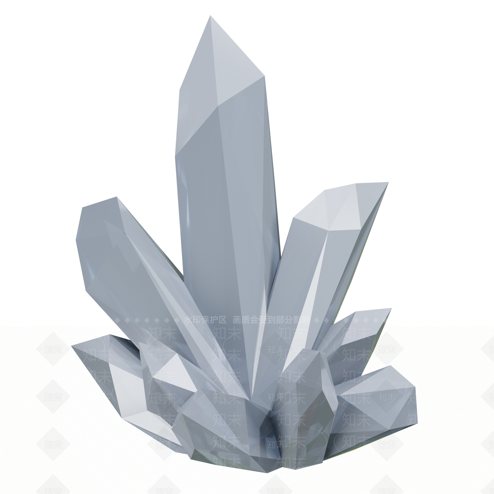 未来主义雕塑摆件3D模型下载【ID:1232084366】
