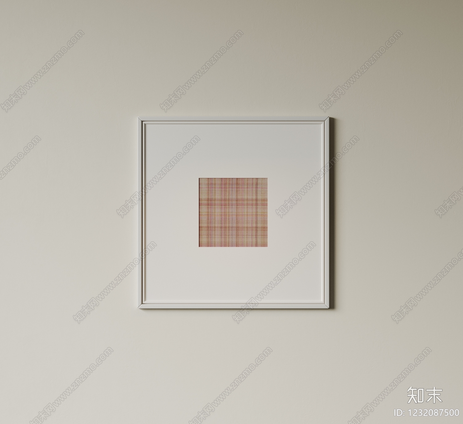极简抽象画SU模型下载【ID:1232087500】