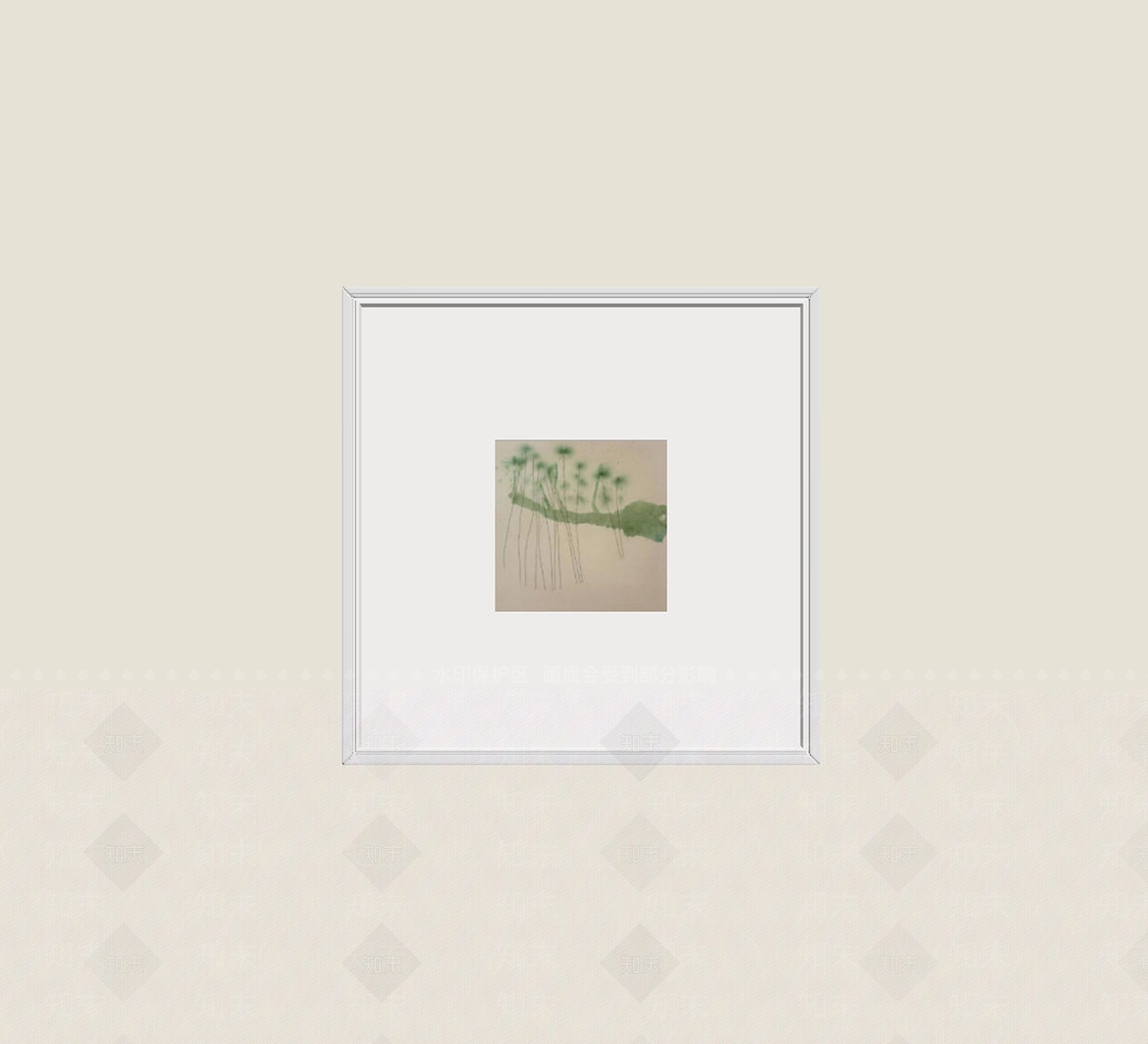 极简抽象画SU模型下载【ID:1232088498】