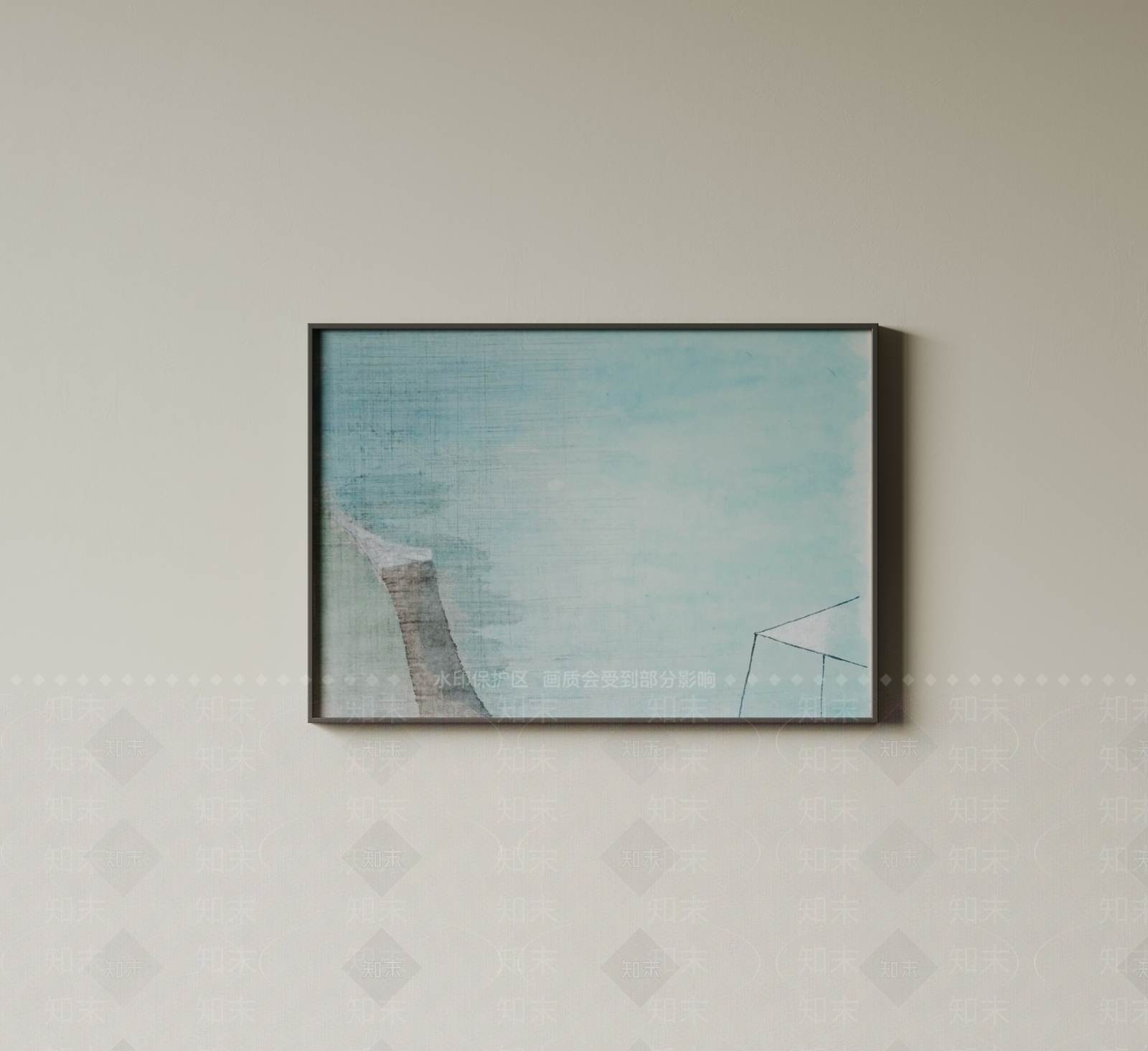 侘寂抽象挂画3D模型下载【ID:1232089589】
