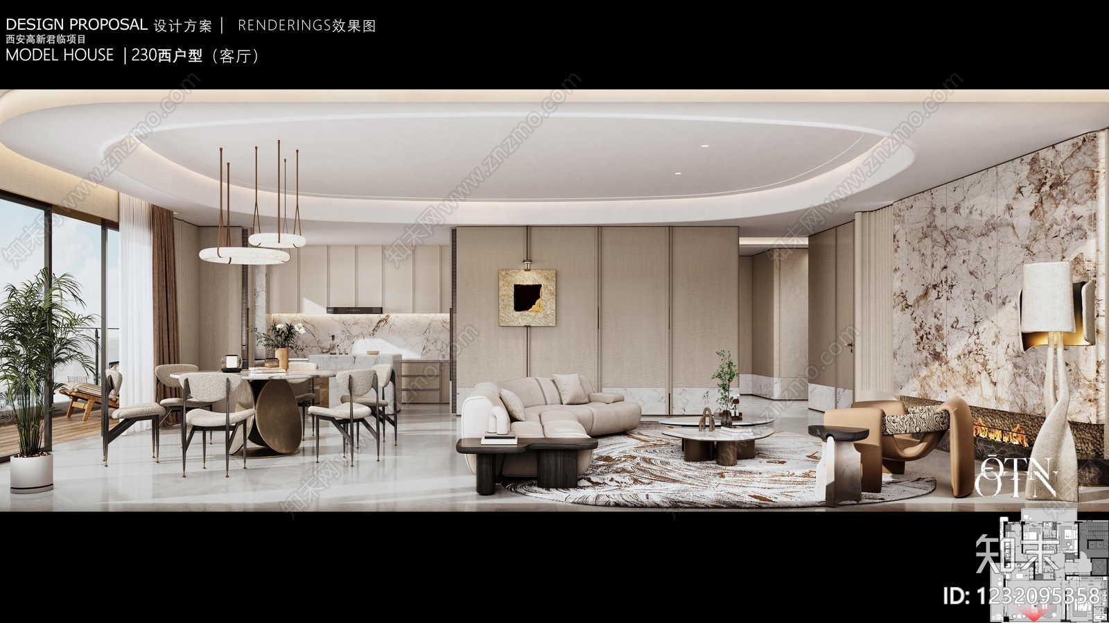 样板间cad施工图下载【ID:1232095358】