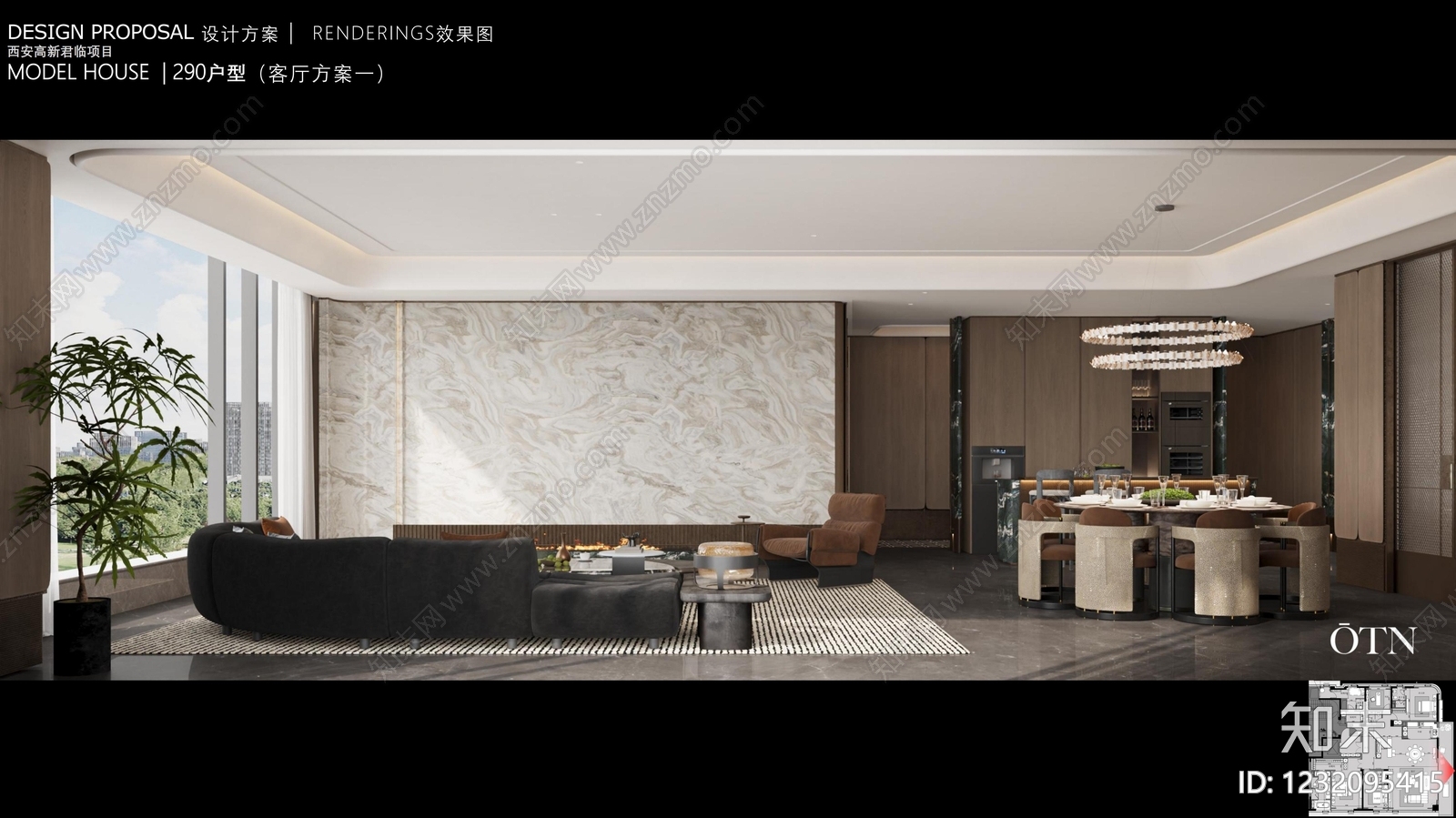 样板间cad施工图下载【ID:1232095415】