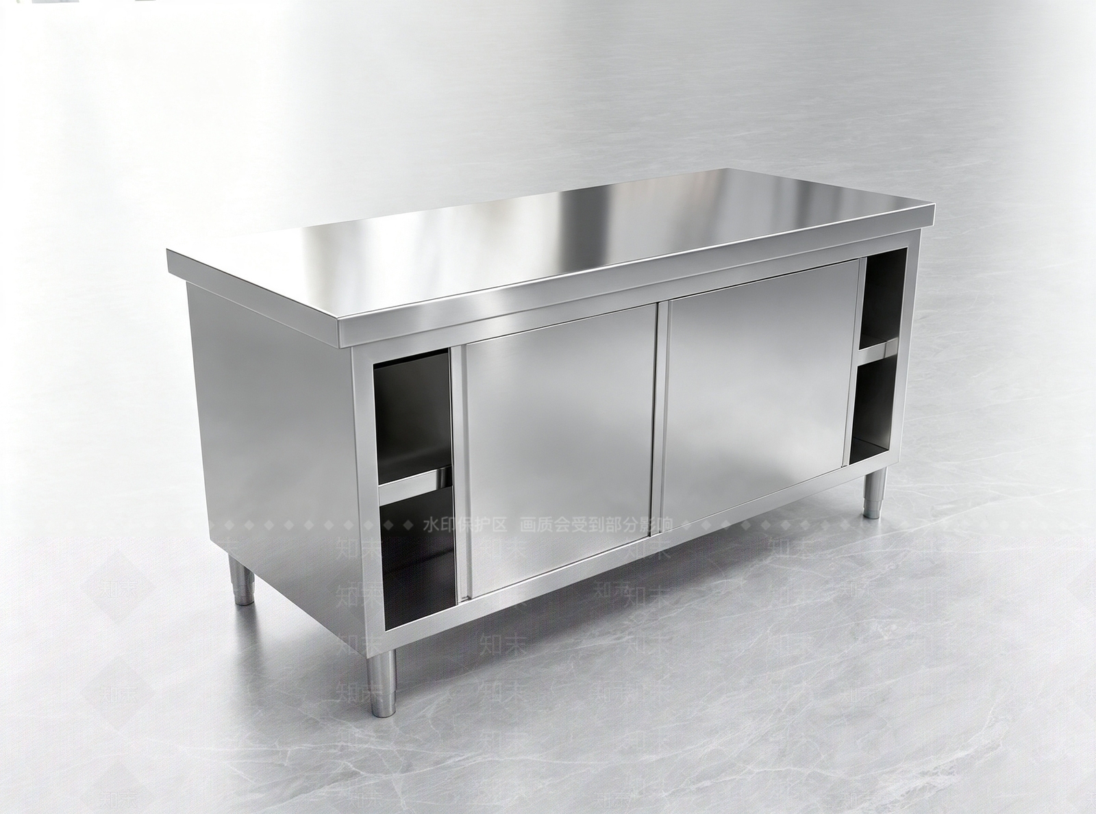 工业风后厨3D模型下载【ID:1232097903】