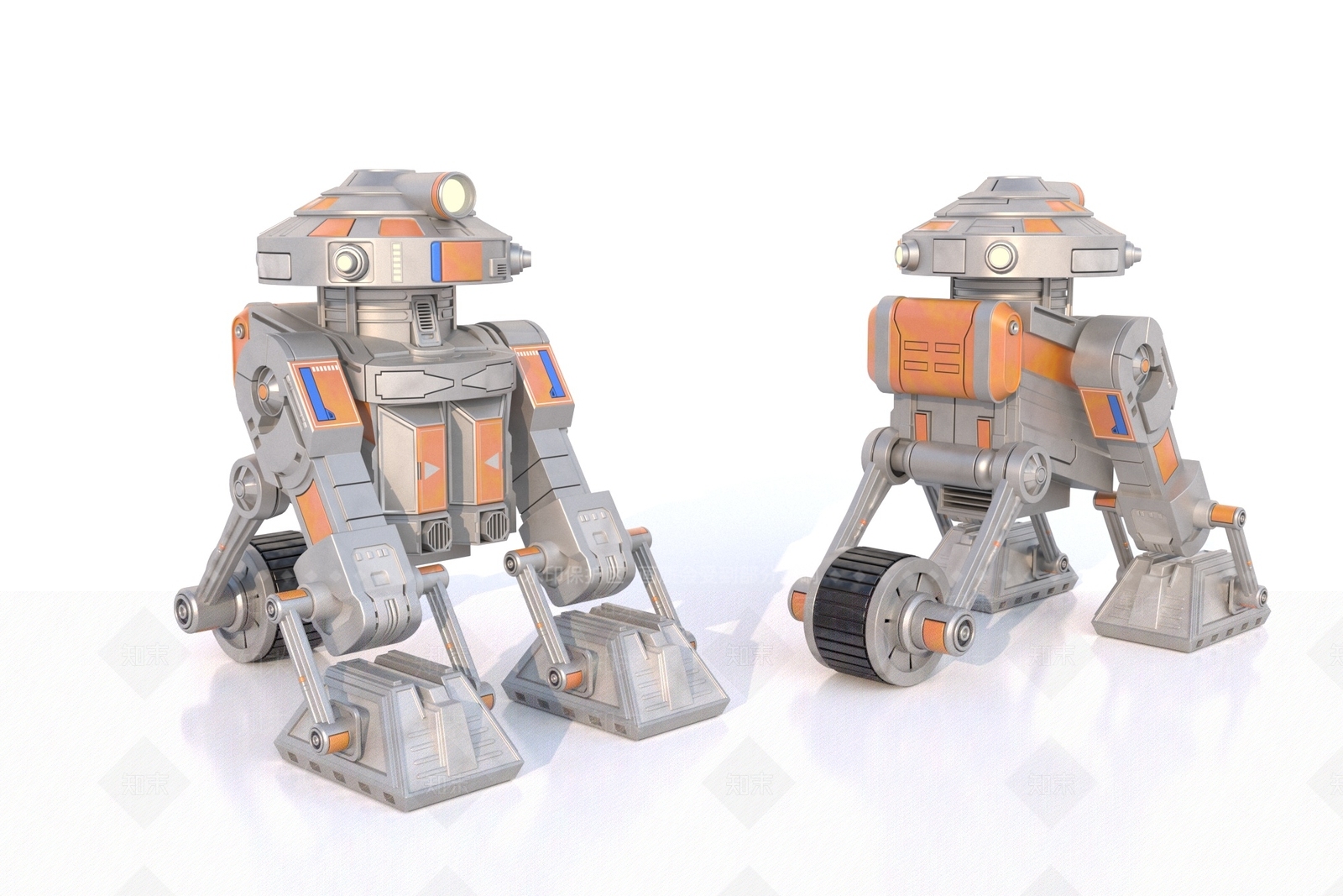未来主义工业设备3D模型下载【ID:1232107213】