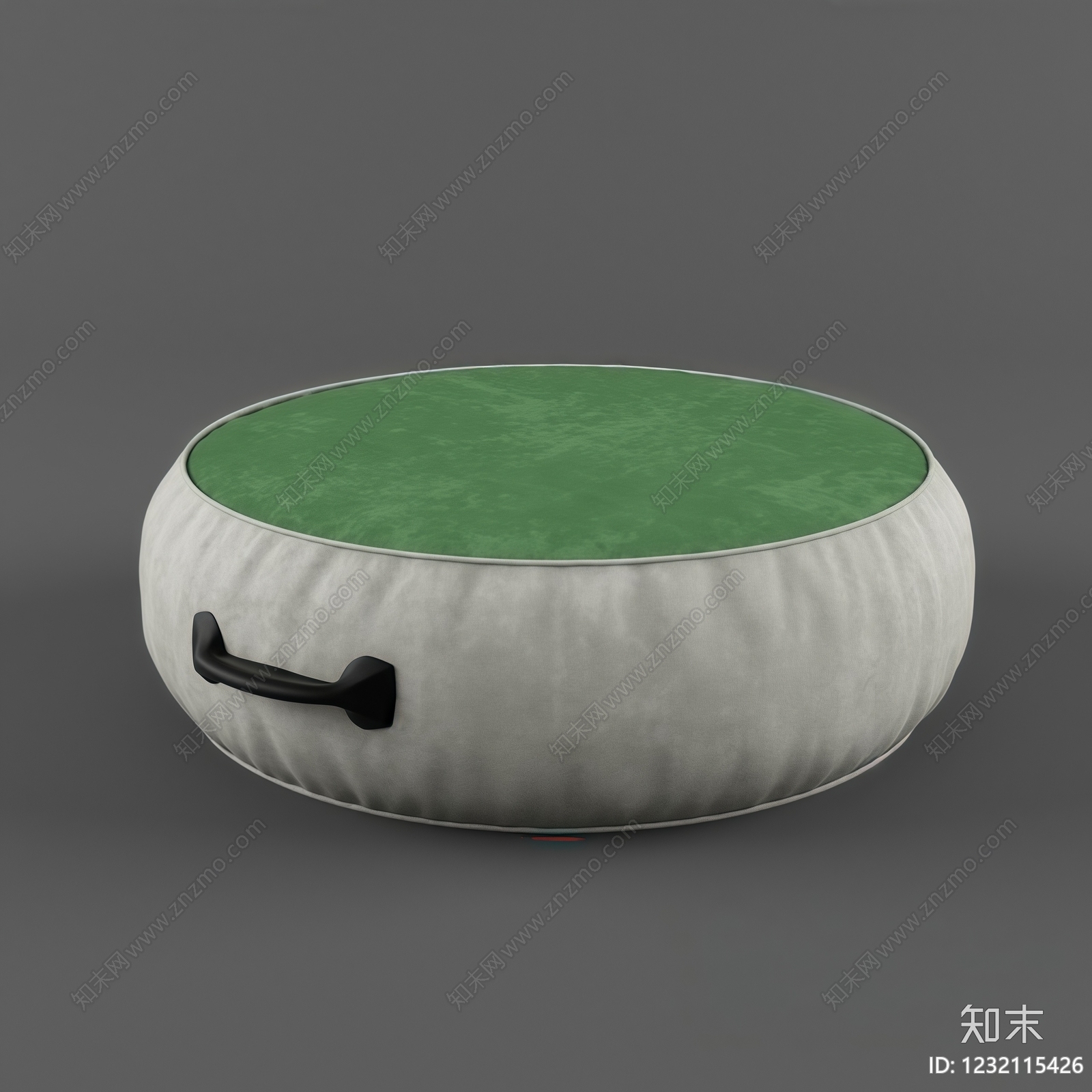 现代简约沙发凳3D模型下载【ID:1232115426】