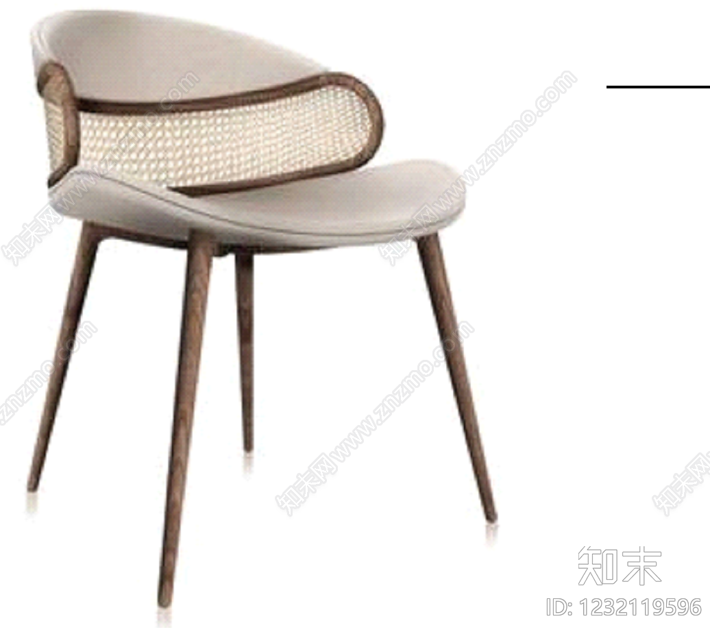 椅子cad施工图下载【ID:1232119596】