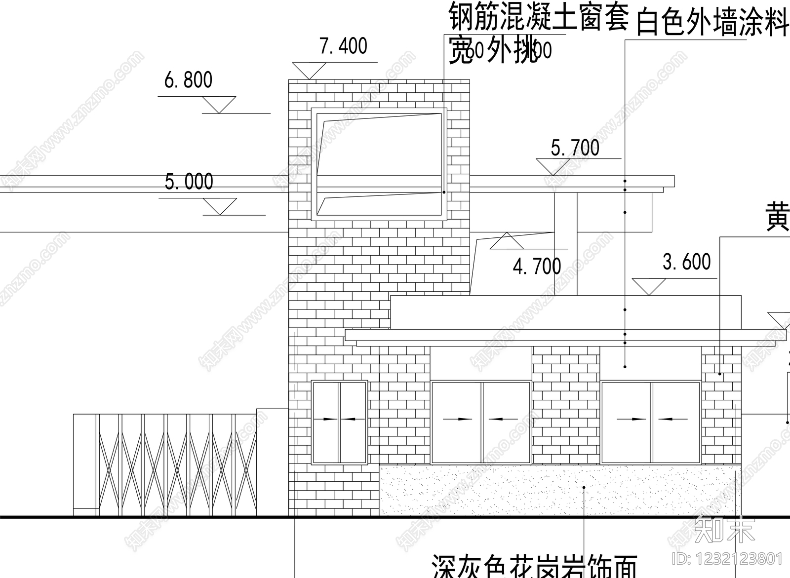厂房cad施工图下载【ID:1232123801】