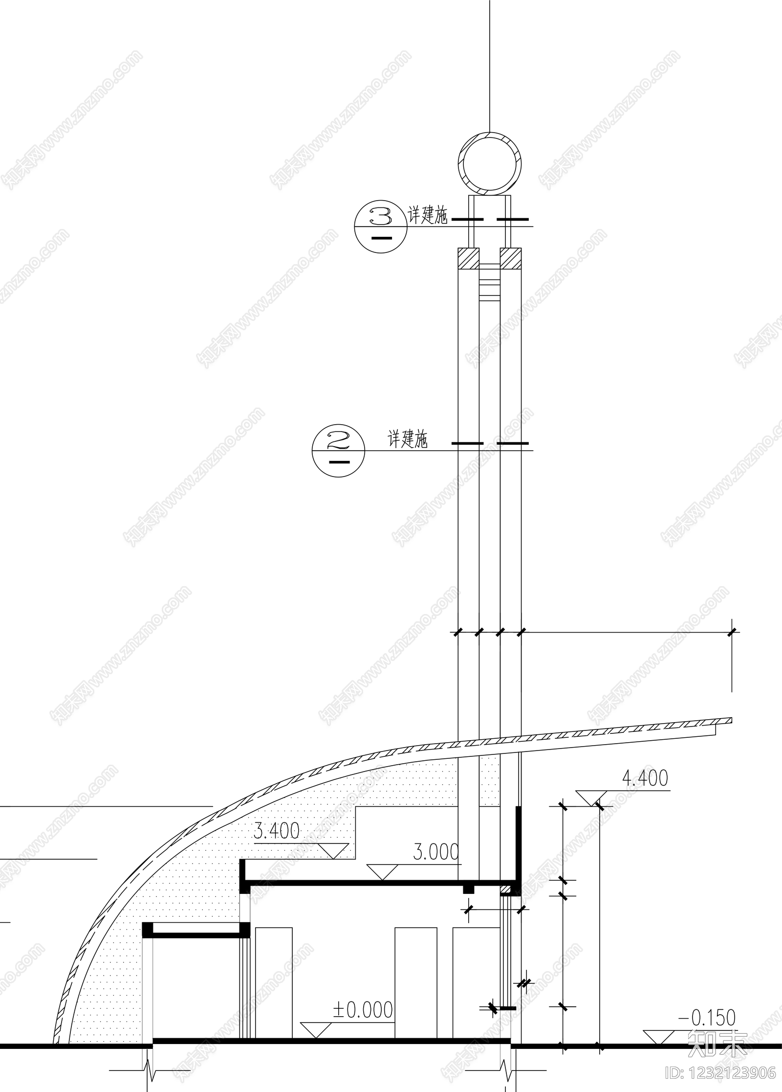 厂房cad施工图下载【ID:1232123906】