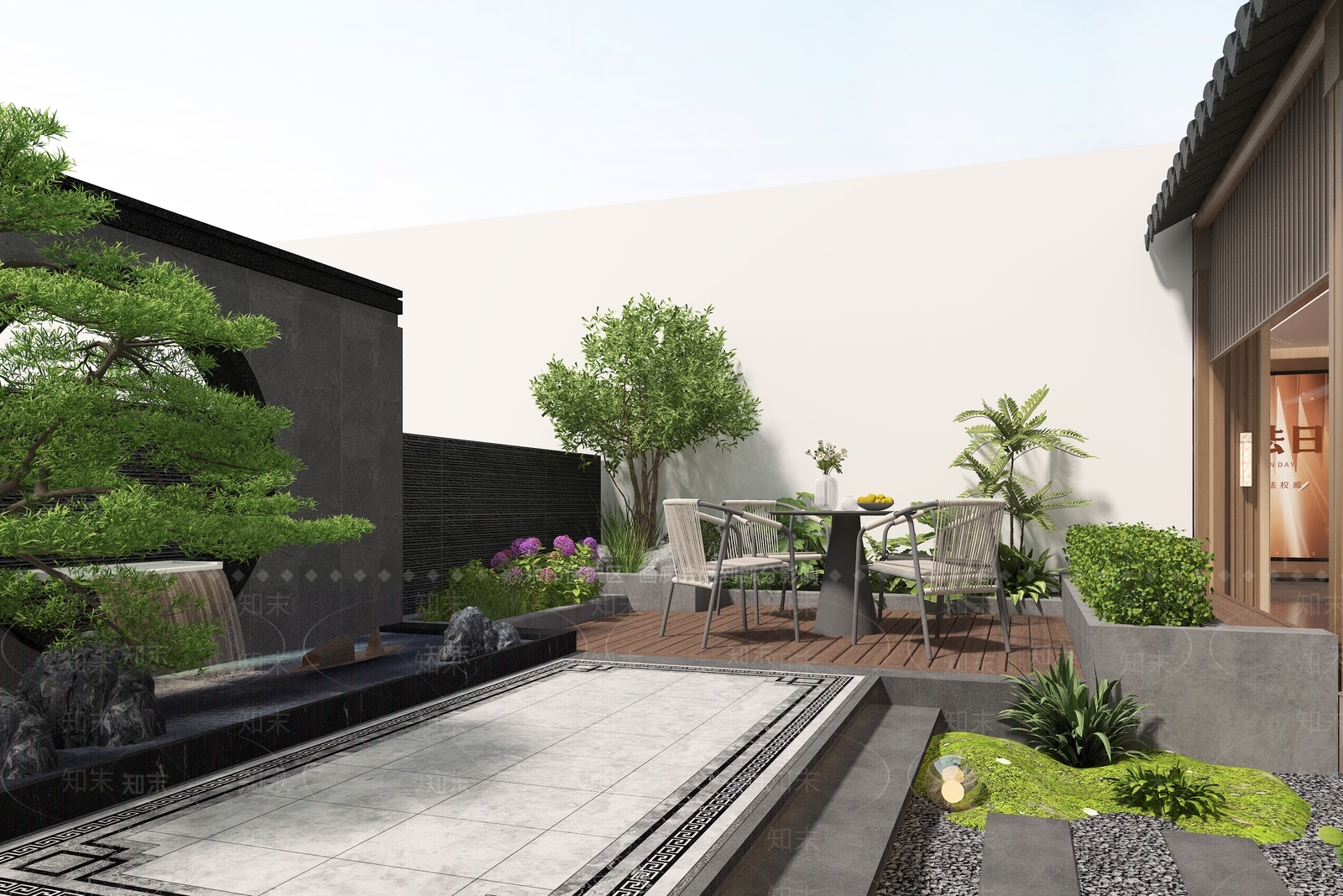 新中式其他党政展厅3D模型下载【ID:1232125311】